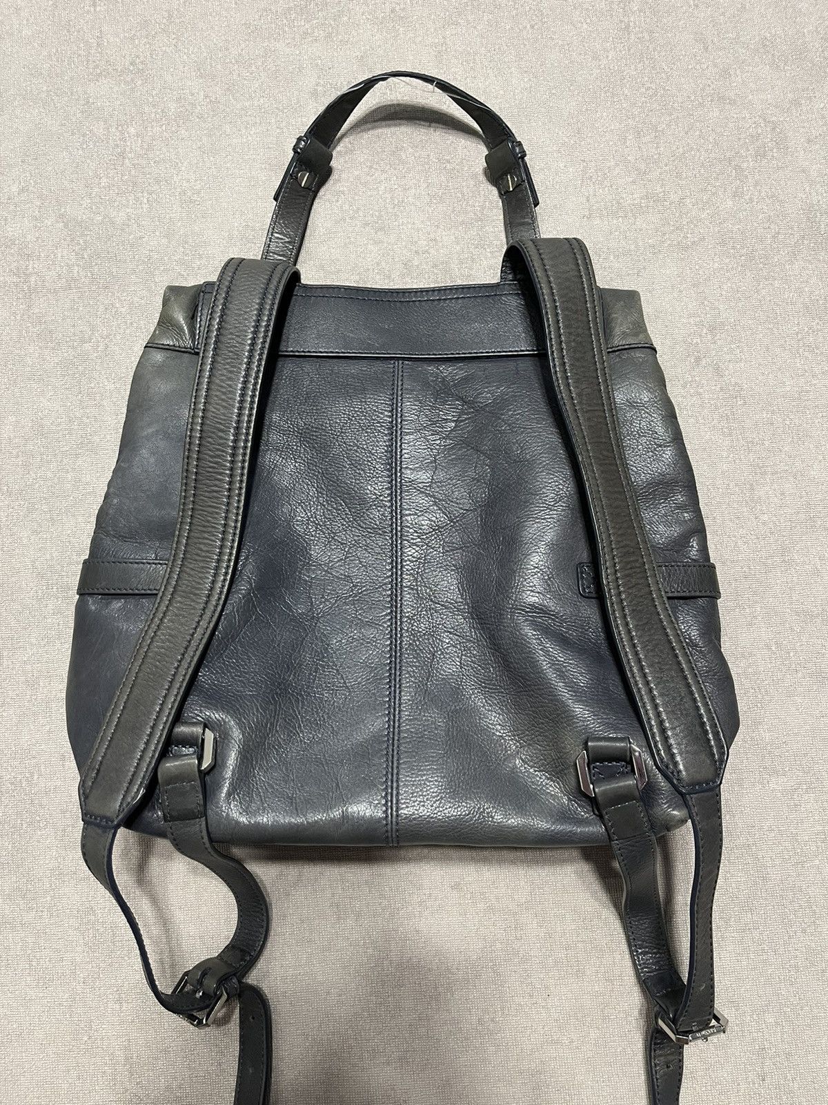 Max Mara Max&co Womens Leather Backpack Bag Vintage Y2K Handle Mara Size ONE SIZE - 6 Thumbnail