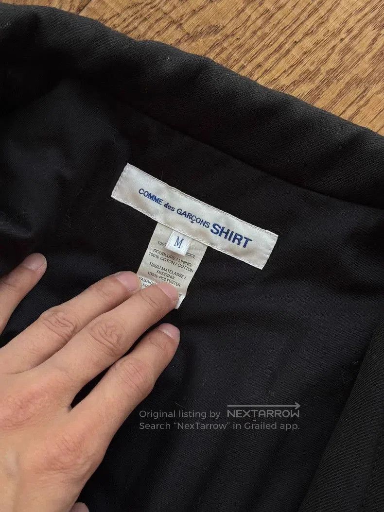 Comme des Garcons Comme des Garcons Black Cotton Coat. Size US M / EU 48-50 / 2 - 3 Thumbnail