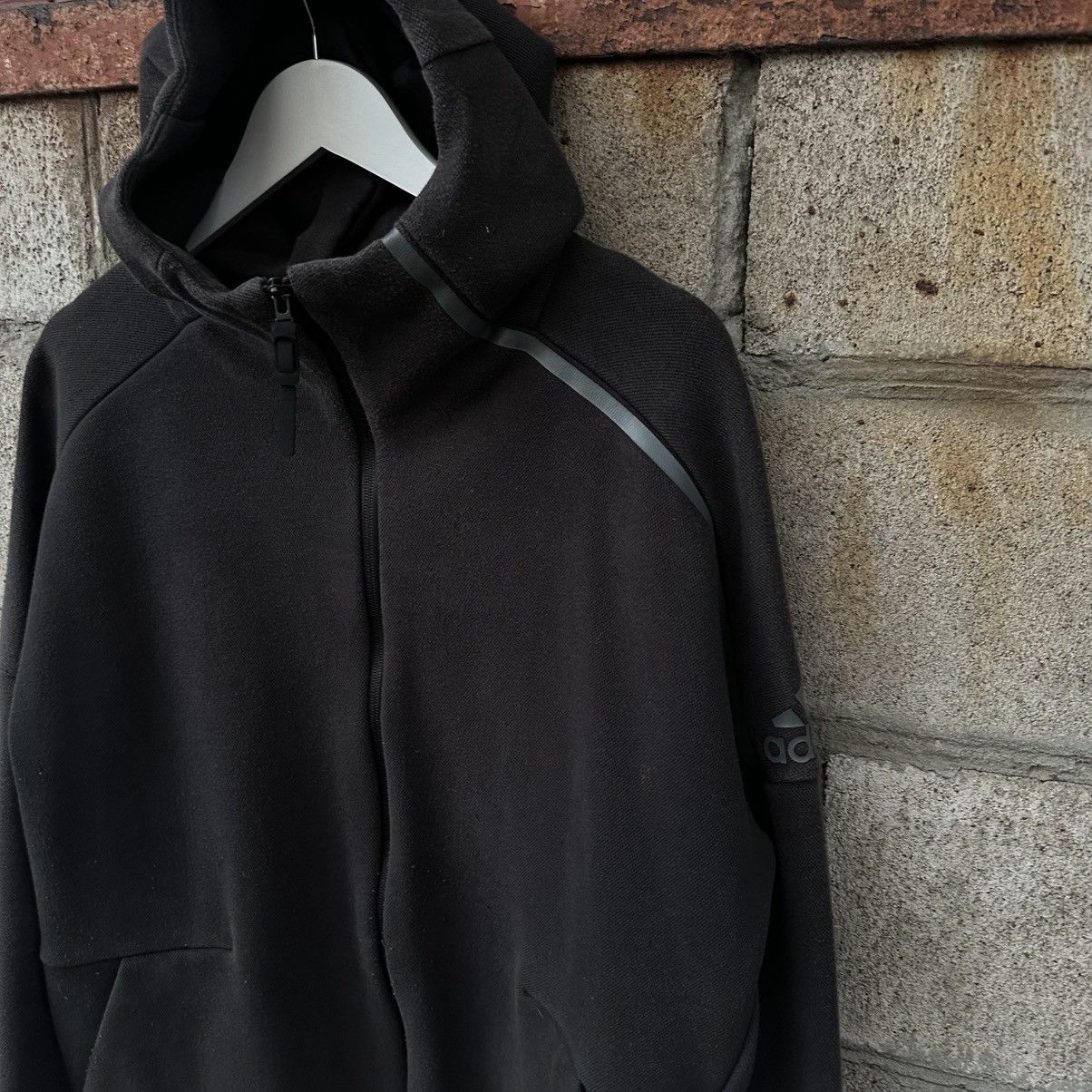 Adidas Vintage Adidas Tech Fleece Zip Hoodie Size L Y2K 00s Grunge Size US L / EU 52-54 / 3 - 4 Thumbnail