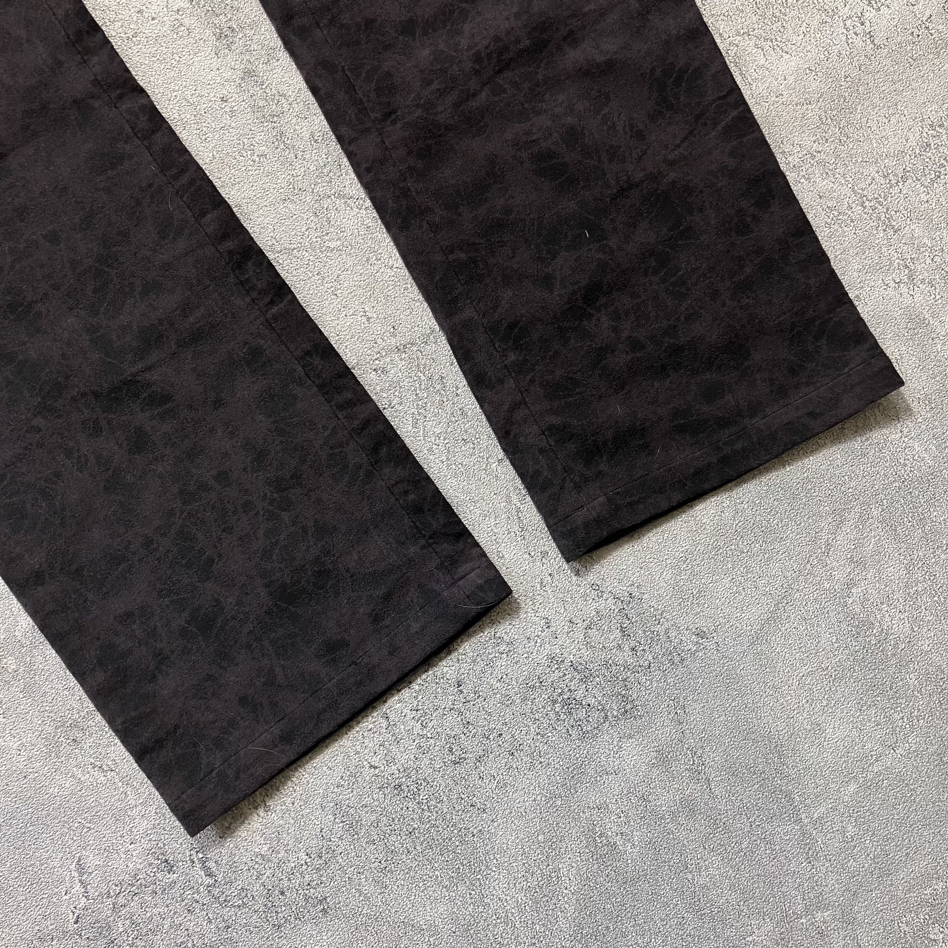 If Six Was Nine Parashuto cracking effect leather look a like pants Size US 31 - 6 Thumbnail