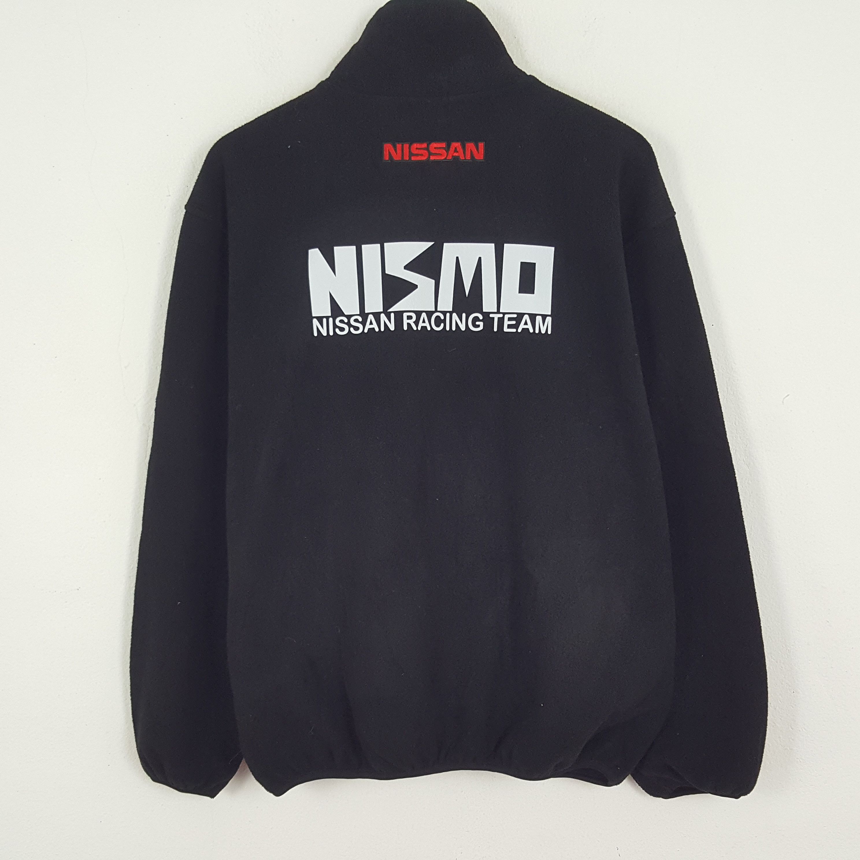 Japanese Brand × Vintage Vintage Nissan Racing Team Custom Art Sport Zipper Jacket Size US L / EU 52-54 / 3 - 1 Thumbnail