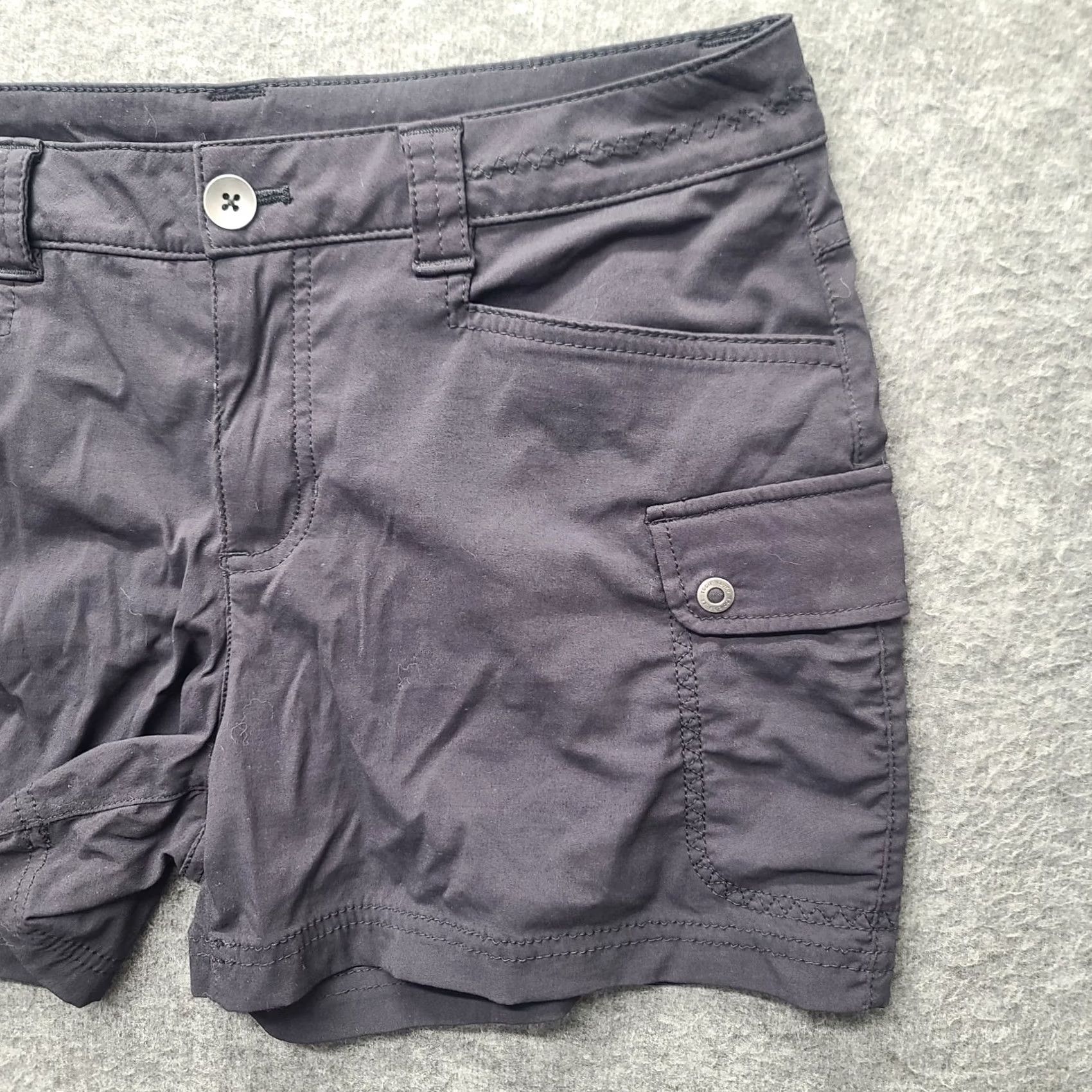 Eddie Bauer Eddie Bauer Travex Shorts Womens 8 Mid Rise Cargo Hiking Outdoors Belted? No. Size 30" / US 8 / IT 44 - 6 Thumbnail