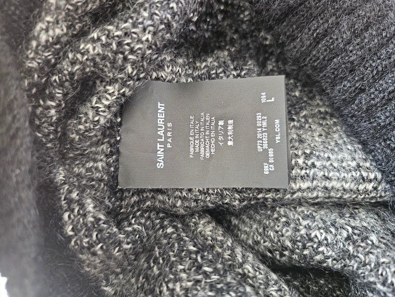 Saint Laurent Paris saint Laurent parisPlaid sweater 2503-Nextarrow Size L / US 10 / IT 46 - 4 Thumbnail