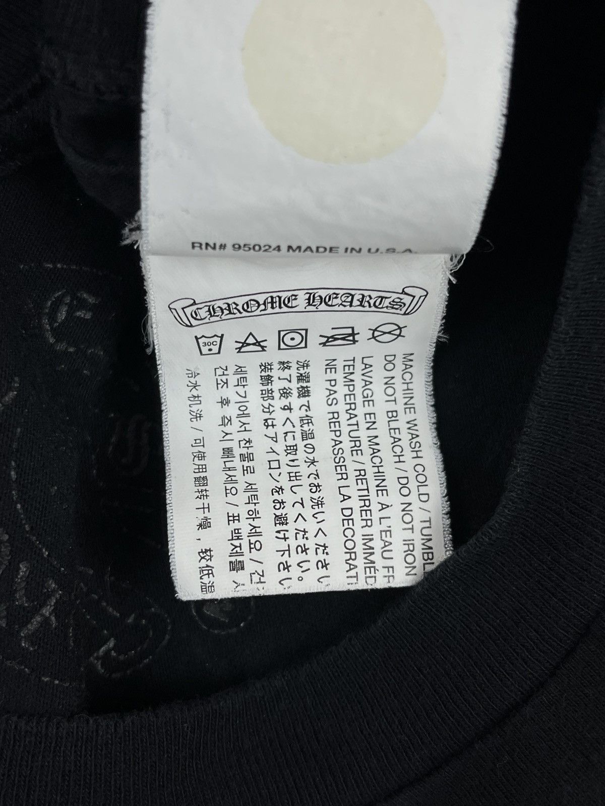 Chrome Hearts Chrome Hearts Foti Naskull Astronaut Poem Skull Tshirt Size US M / EU 48-50 / 2 - 8 Thumbnail