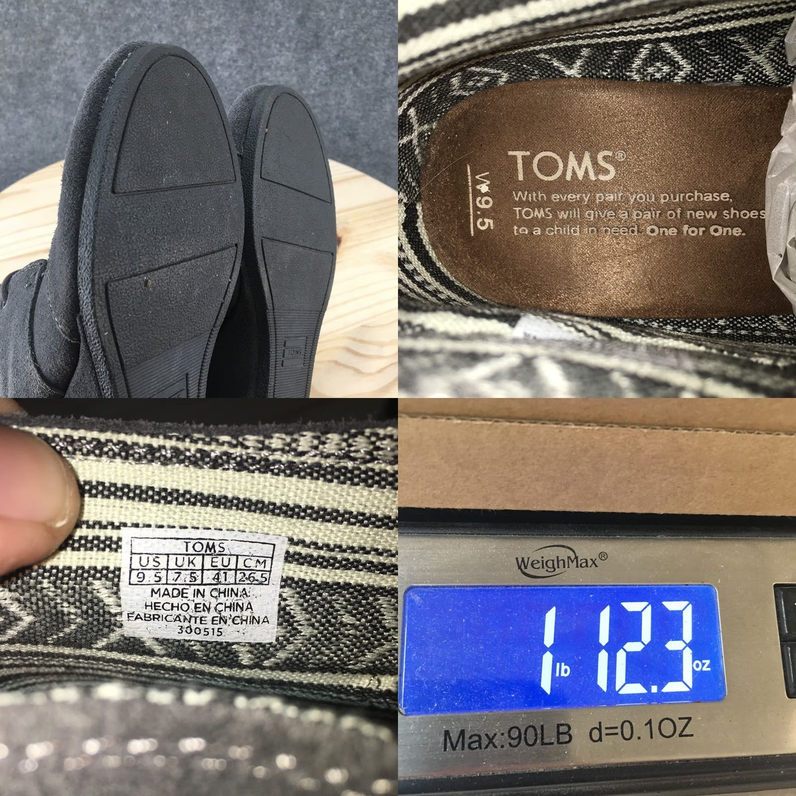 Toms TOMS Boots Womens 9.5 Desert Wedge Ankle Boot Gray Suede Leather Casual Lace Up Boots Size US 10 / IT 40 - 10 Thumbnail