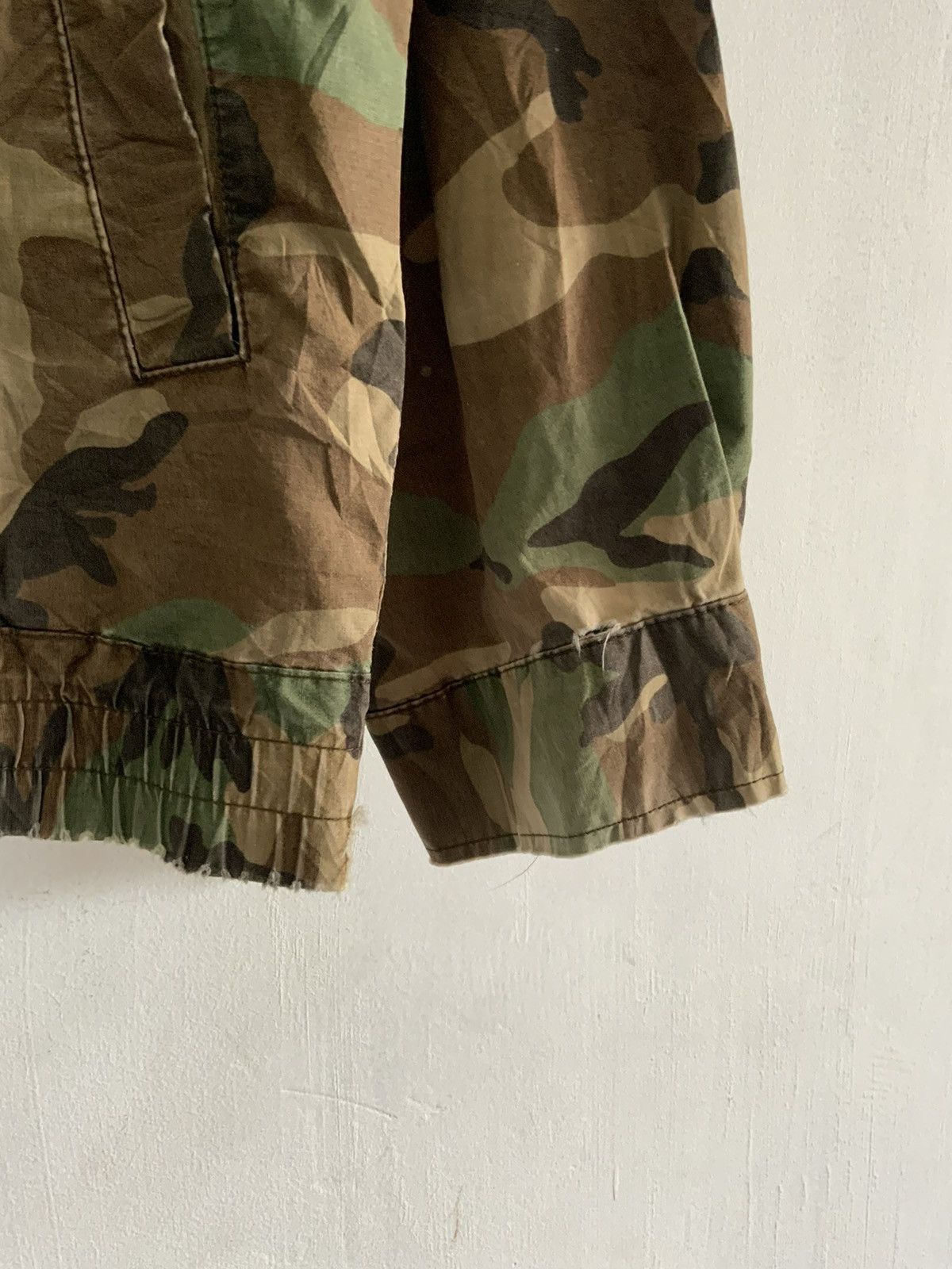 Japanese Brand Camouflage Woodland Tactical Bondage Military Jacket Size US L / EU 52-54 / 3 - 7 Thumbnail