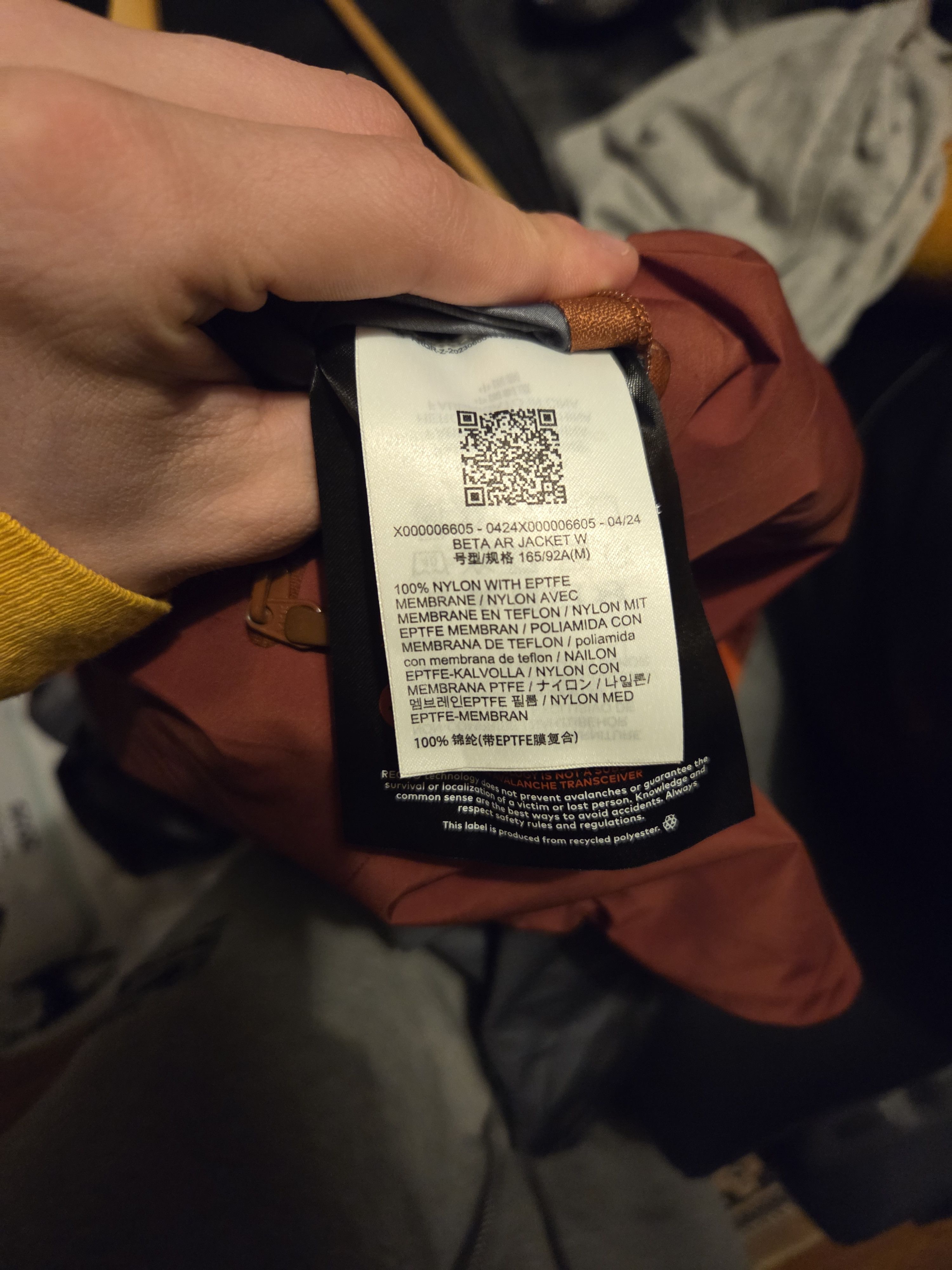 Arc'teryx Arctery'x Beta AR Jacket Size US S / EU 44-46 / 1 - 8 Thumbnail