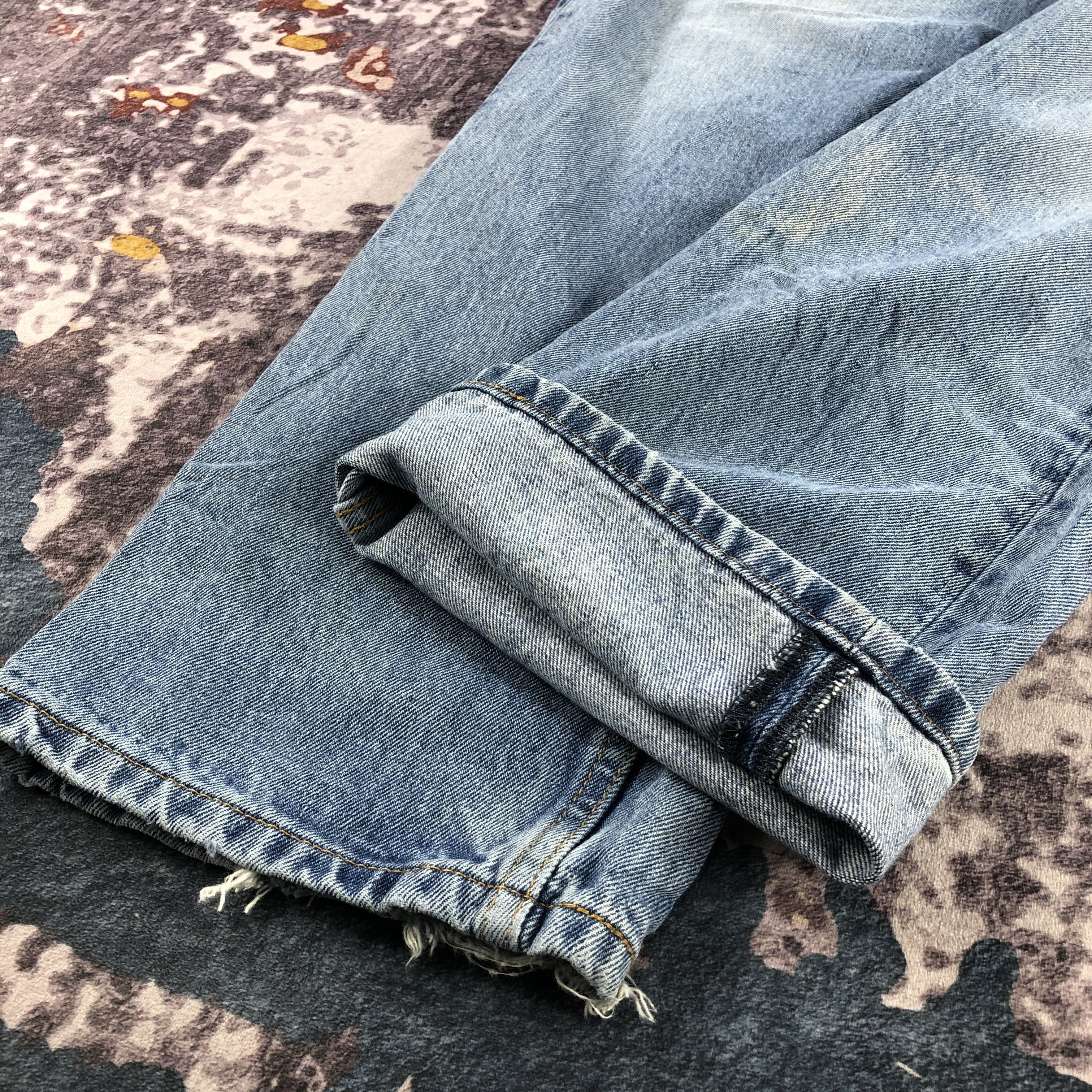 Levi's × Vintage Vintage Blue Wash Levis 505 Jeans-JM3159 Size US 37 - 9 Thumbnail