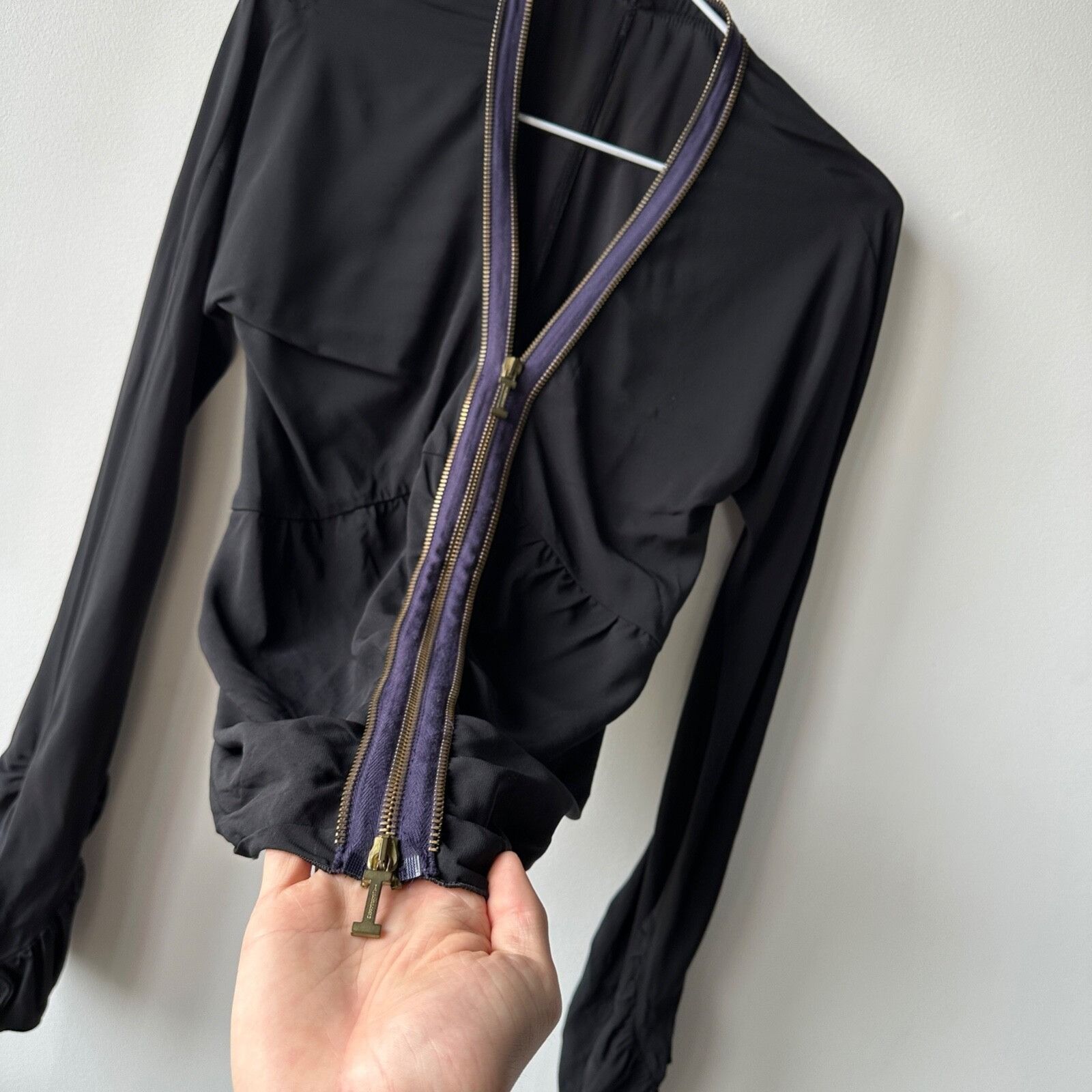 Iceberg Iceberg Suit Vintage Archive Wool Zip Skirt n Jacket 9068AC Size 26" / US 2 / IT 38 - 5 Thumbnail