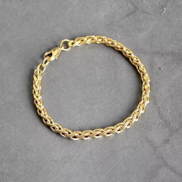 Jewelry 6mm Width Keel Chain Bracelet Size ONE SIZE - 2 Thumbnail