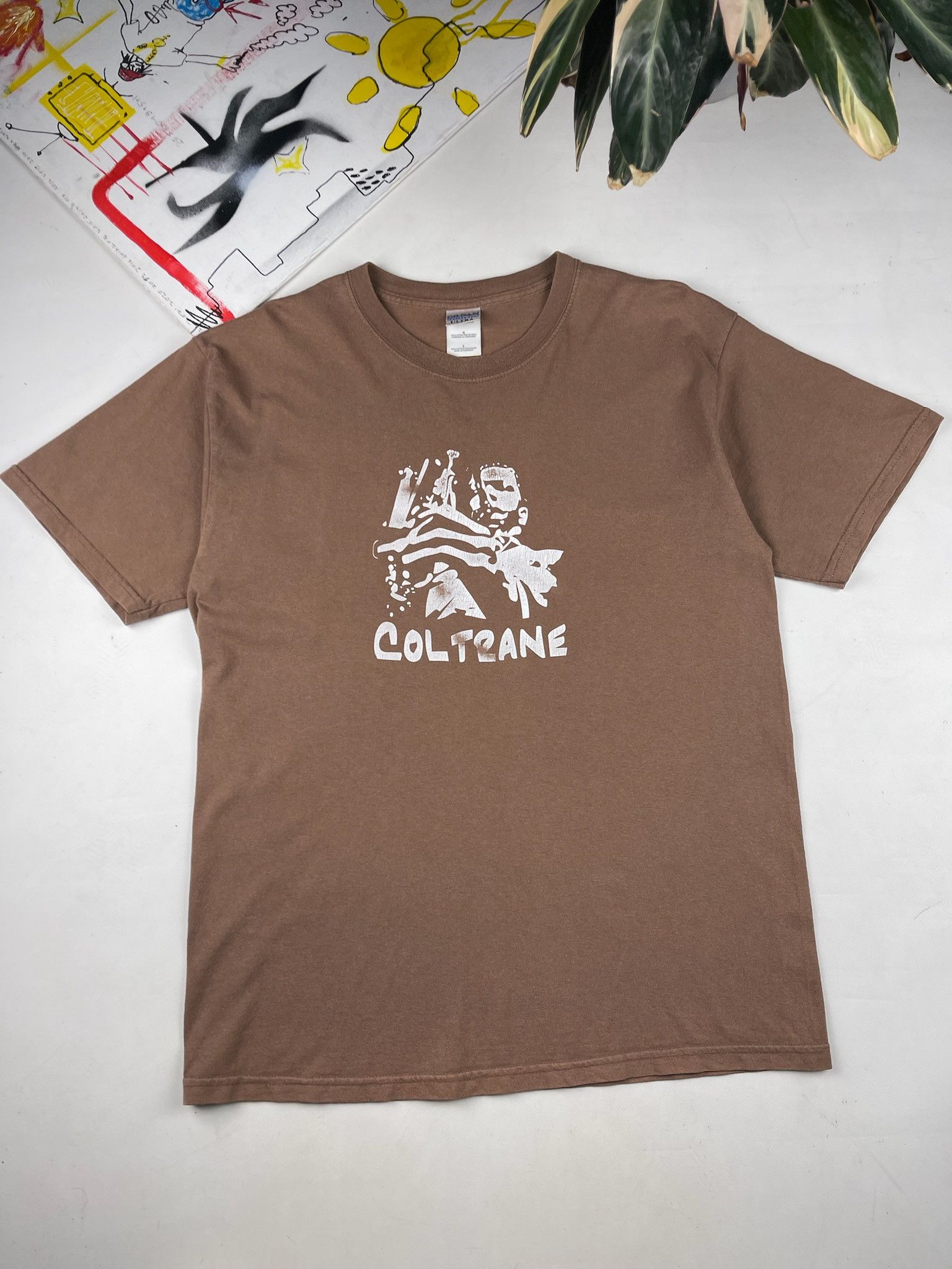 Band Tees Vintage Coltrane Tee Size US L / EU 52-54 / 3 - 1 Thumbnail
