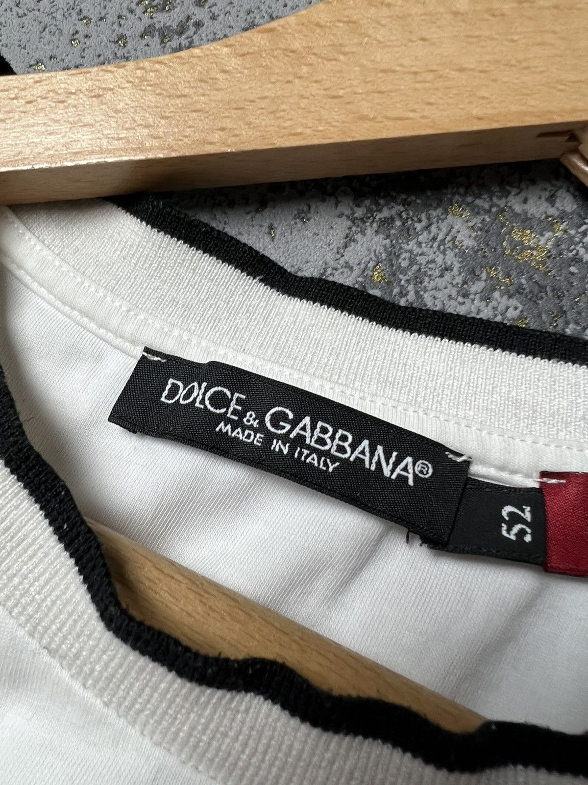 Dolce & Gabbana 😳Dolce Gabbana White DG Stars Millennials T-Shirt Size US L / EU 52-54 / 3 - 5 Thumbnail