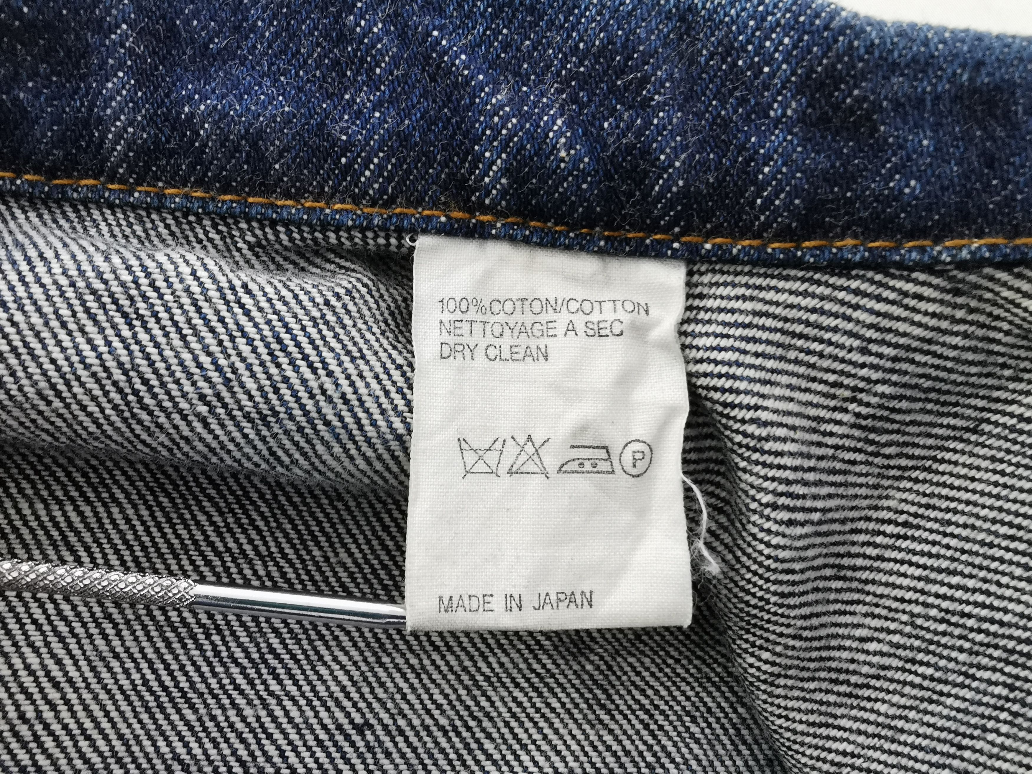A.P.C. Vintage 90s A.P.C. Selvedge Jeans Jacket Made In Japan Size US S / EU 44-46 / 1 - 6 Thumbnail