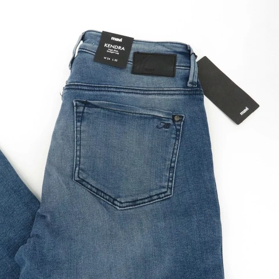 Mavi Mavi Kendra Light Foggy Blue Tribeca Womens Jeans W24 L32 NW Size 24" / US 00 / IT 34 - 2 Thumbnail