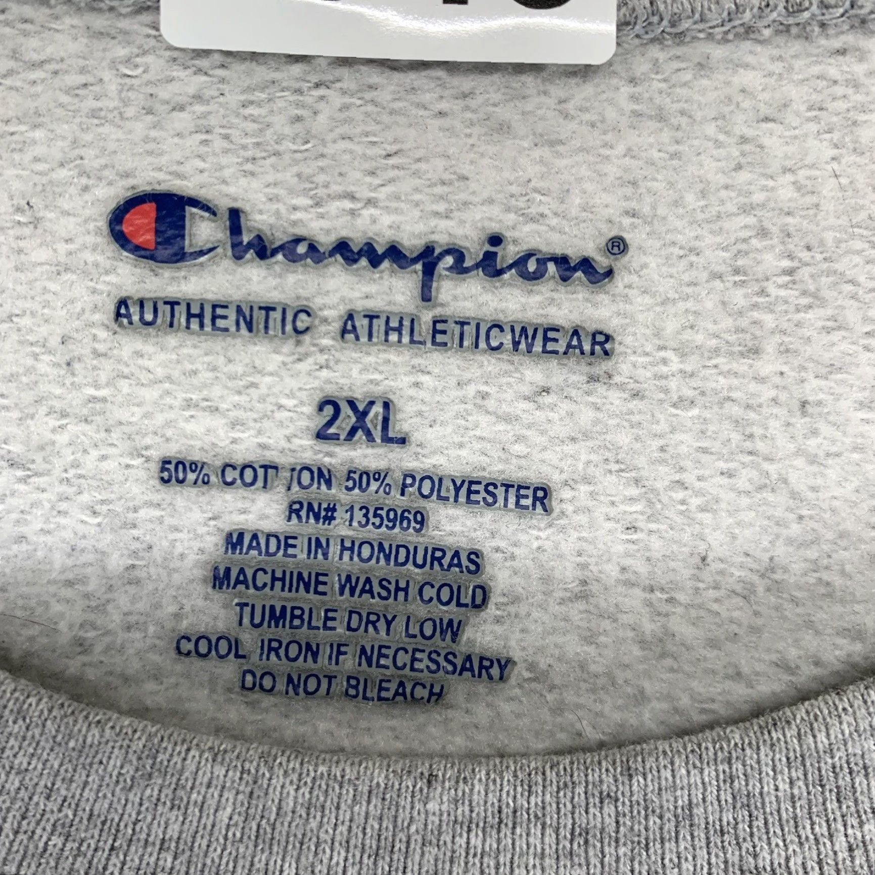 Champion Champion Crewneck Sweatshirt Unisex XL Gray 90s Graphic Print Sport Fleece Pullover Size US XL / EU 56 / 4 - 7 Thumbnail