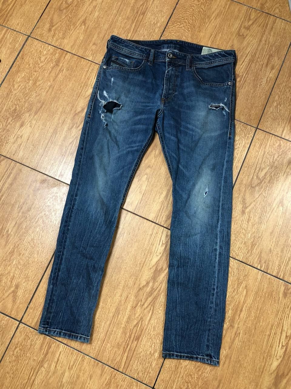 Diesel × Japanese Brand Crazy Crash Dirty Faded Jean Japan Avant Garde Style Size US 33 - 4 Thumbnail