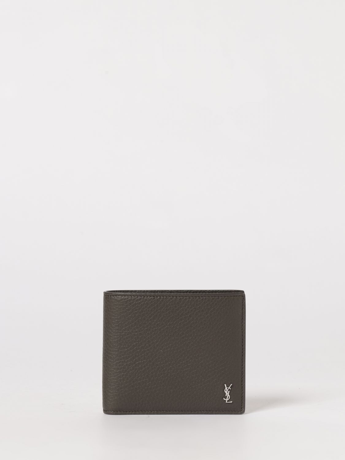 Saint Laurent Paris Saint Laurent Wallet Men Brown Size ONE SIZE - 1 Thumbnail