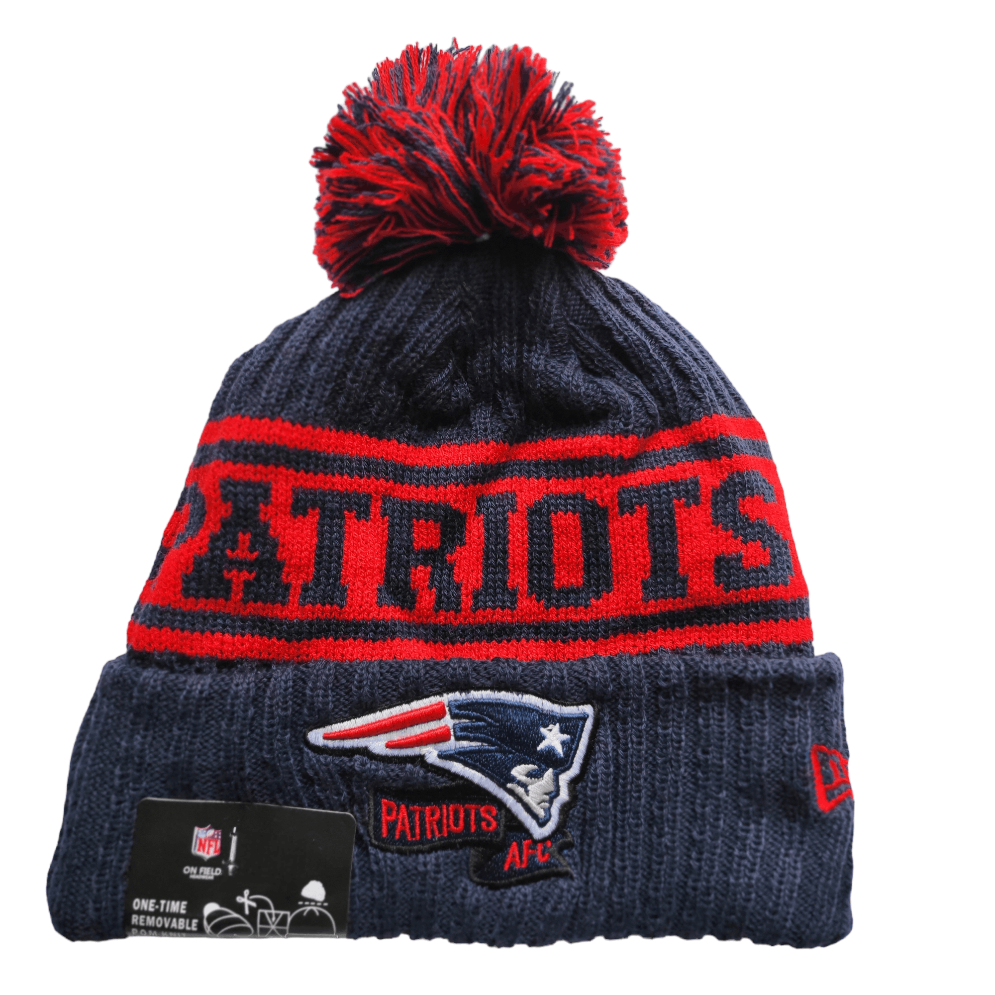 Other NWT New England Patriots Sports Pom Beanie Fleece Unisex Size ONE SIZE - 5 Thumbnail