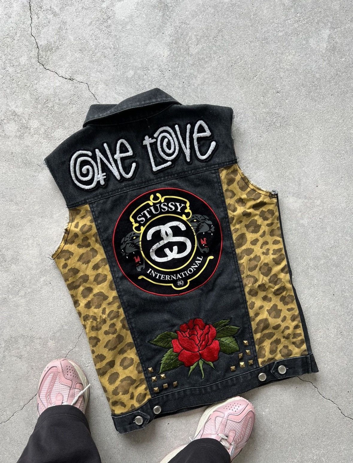 Stussy Vintage Stussy Patch Vest Size S / US 4 / IT 40 - 10 Thumbnail