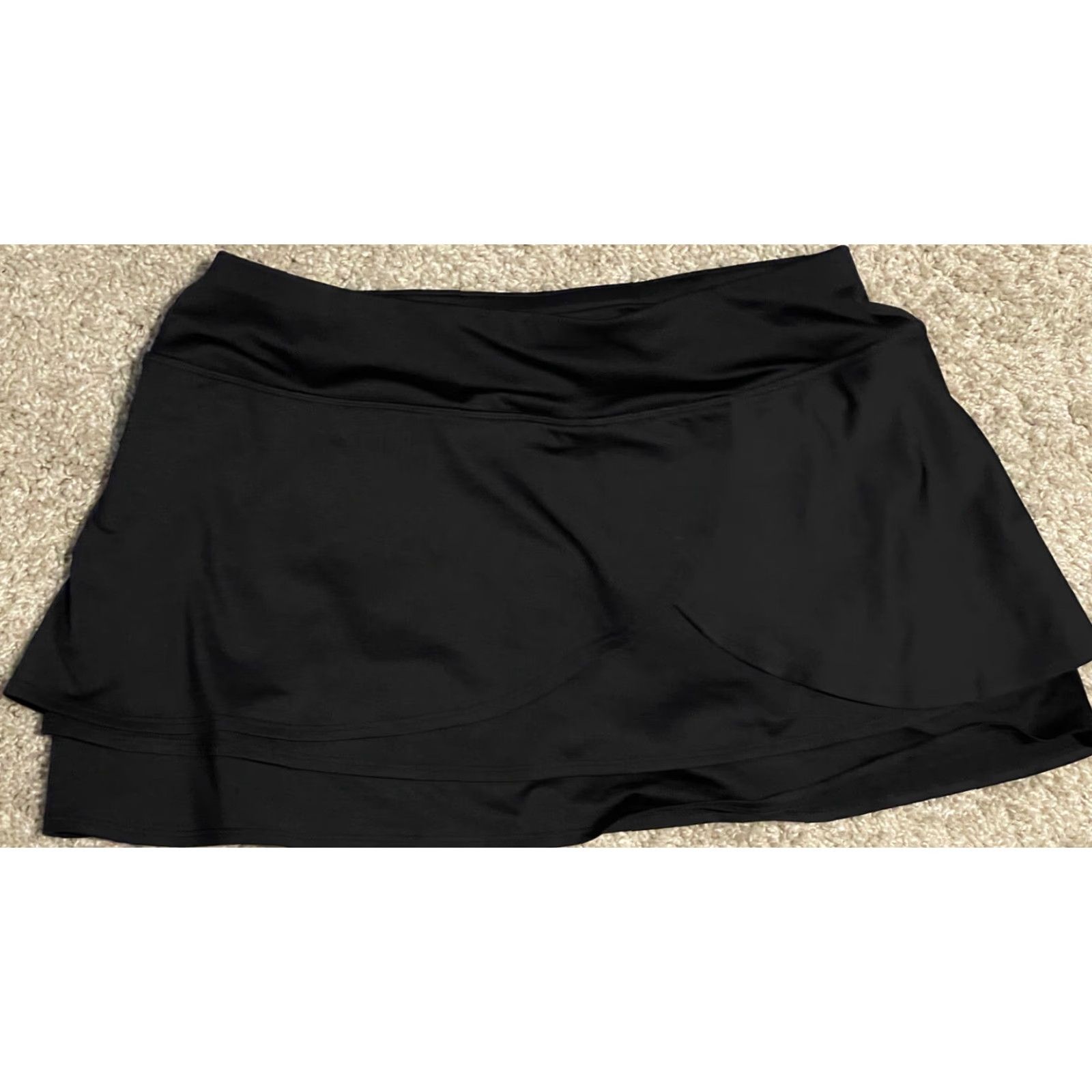 Athleta Athleta Skirt Skort Tennis Skirt M Blk Cream Leggings Black Womens Size 32" / US 10 / IT 46 - 4 Thumbnail
