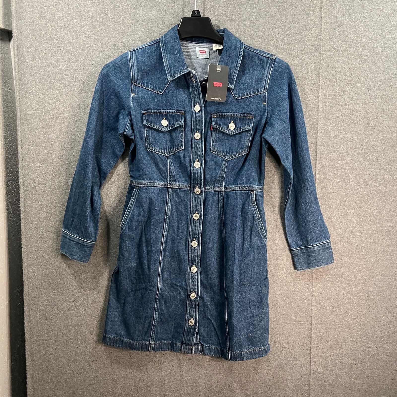 Other Levi's Western Denim Dress - Medium Wash Size S Size S / US 4 / IT 40 - 1 Thumbnail
