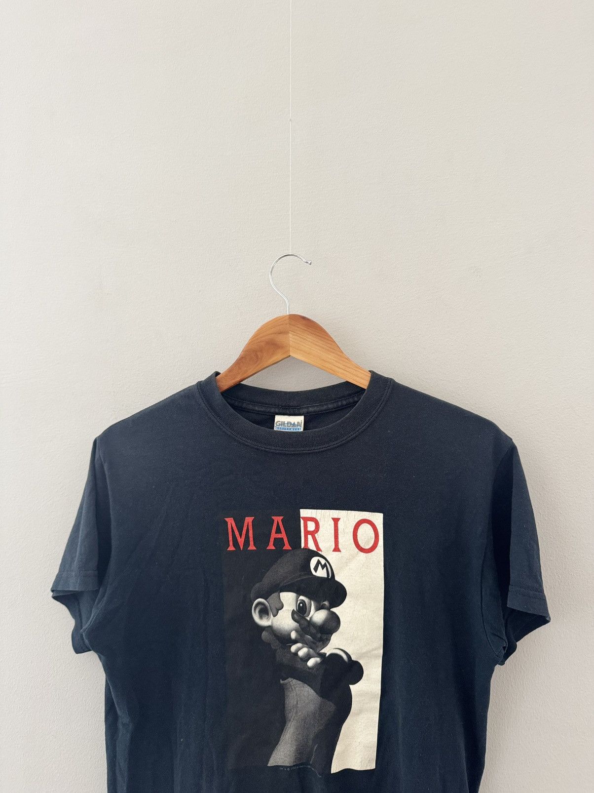 Nintendo Vtg 2007 Mario Scarface Size US S / EU 44-46 / 1 - 2 Thumbnail