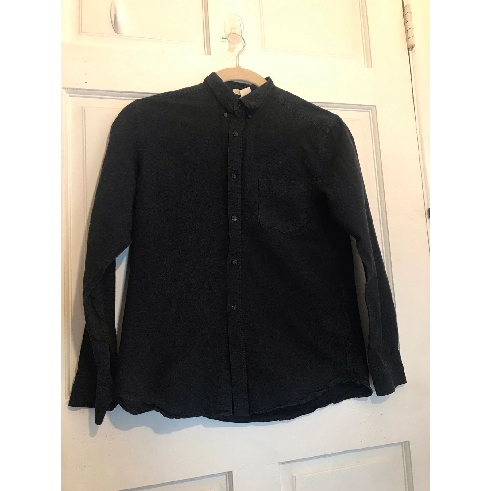 H&M H&M LABEL OF GRAND GOODS Shirt Men's M black LS Size US M / EU 48-50 / 2 - 1 Thumbnail