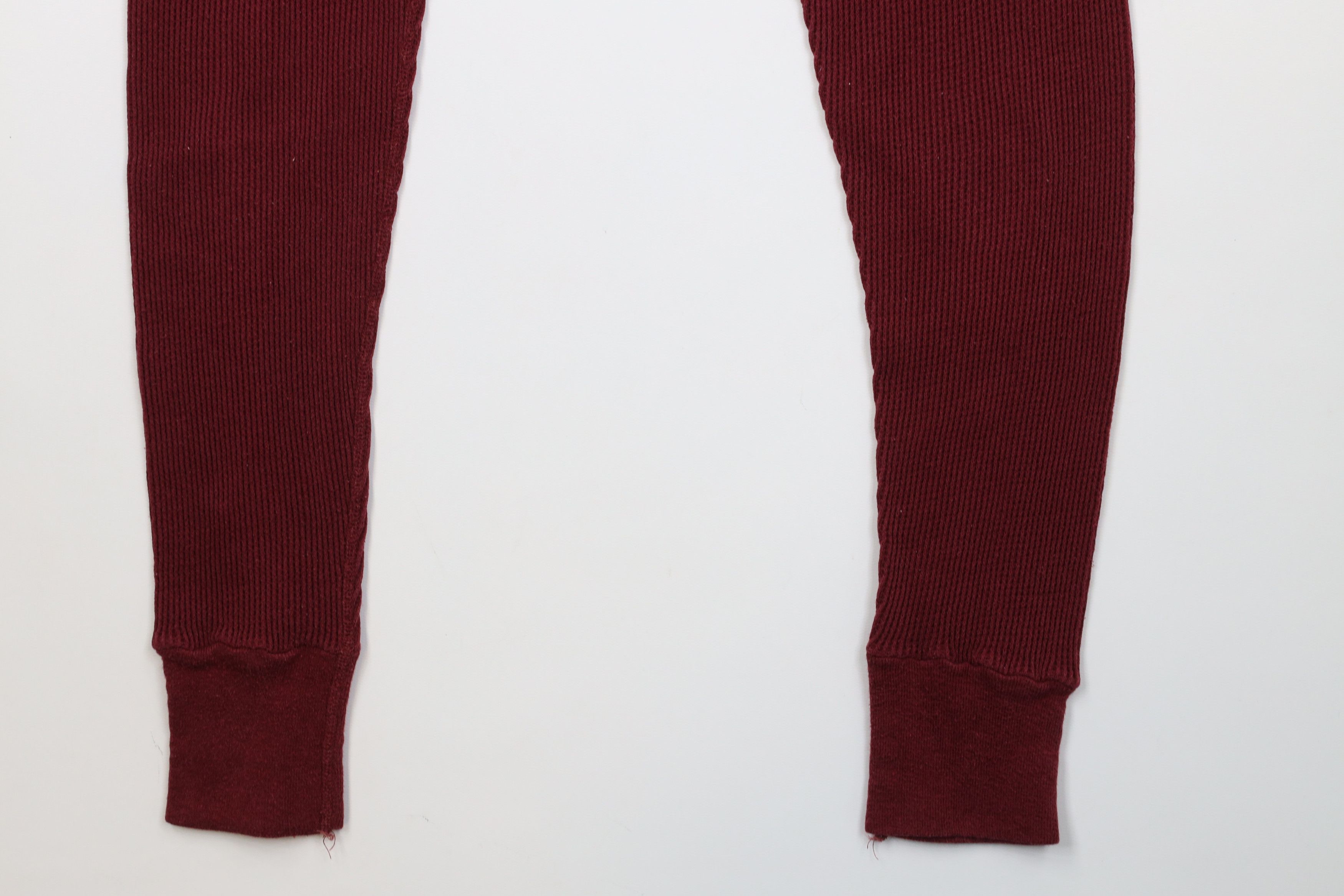 Vintage Vintage 70s Streetwear Layer Thermal Waffle Knit Pants USA Size US 34 / EU 50 - 5 Thumbnail