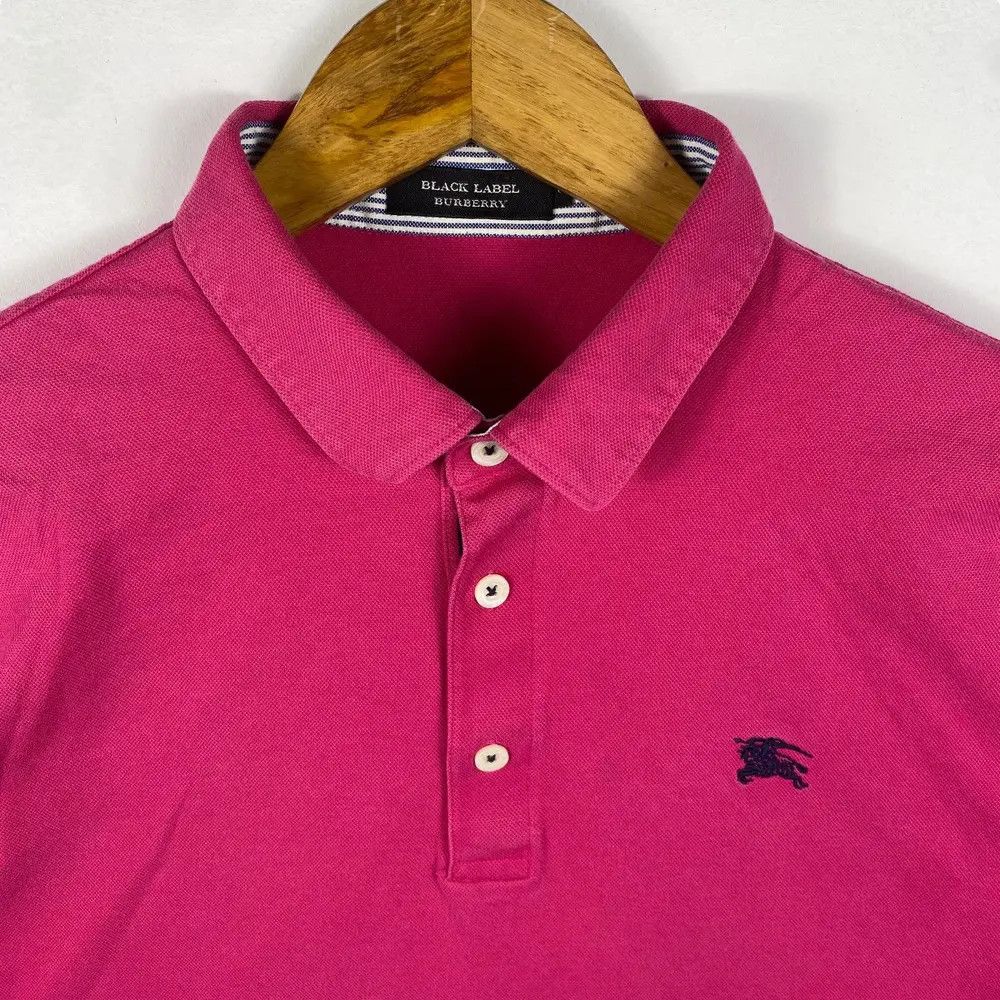 Burberry BURBERRY BLACK LABEL Small Pony Logo Polo Shirt Size 3 Size M / US 6-8 / IT 42-44 - 2 Thumbnail