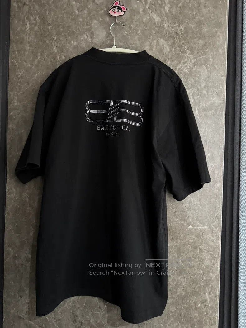 Balenciaga Balenciaga Double B diamond back short-sleeve Size US M / EU 48-50 / 2 - 1 Thumbnail