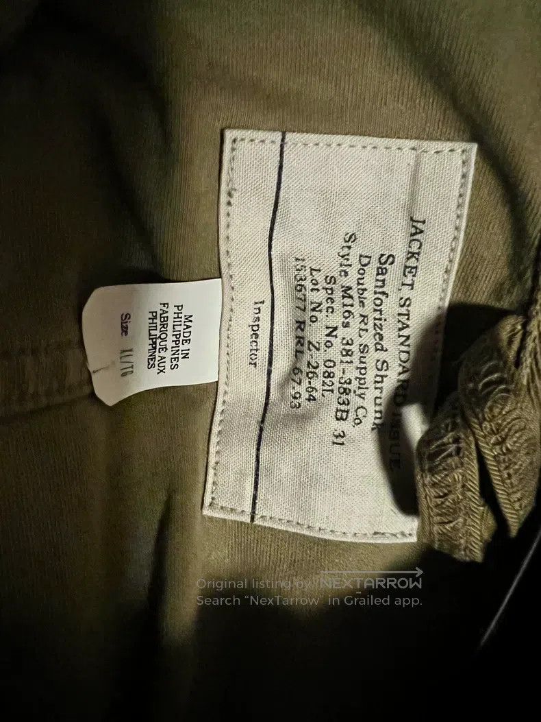 RRL Ralph Lauren RRL Ralph Lauren Green jacket Size US XL / EU 56 / 4 - 3 Thumbnail