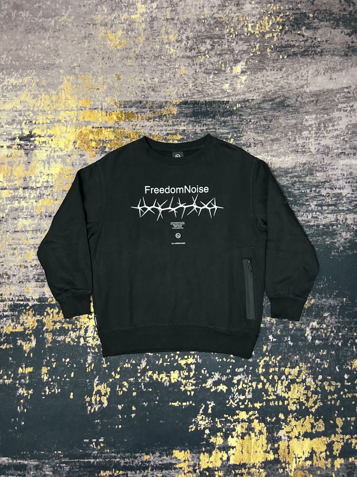 Undercover GU X Undercover Freedom Noise Sweatshirt Size US S / EU 44-46 / 1 - 1 Thumbnail