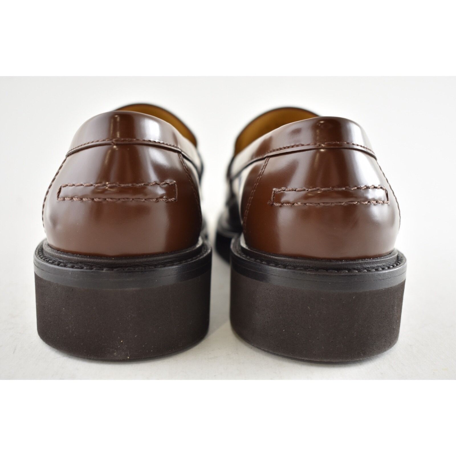 Dior Dior Boy Amber Brown Brushed Calfskin Leather Gold Logo Size US 9 / IT 39 - 11 Thumbnail