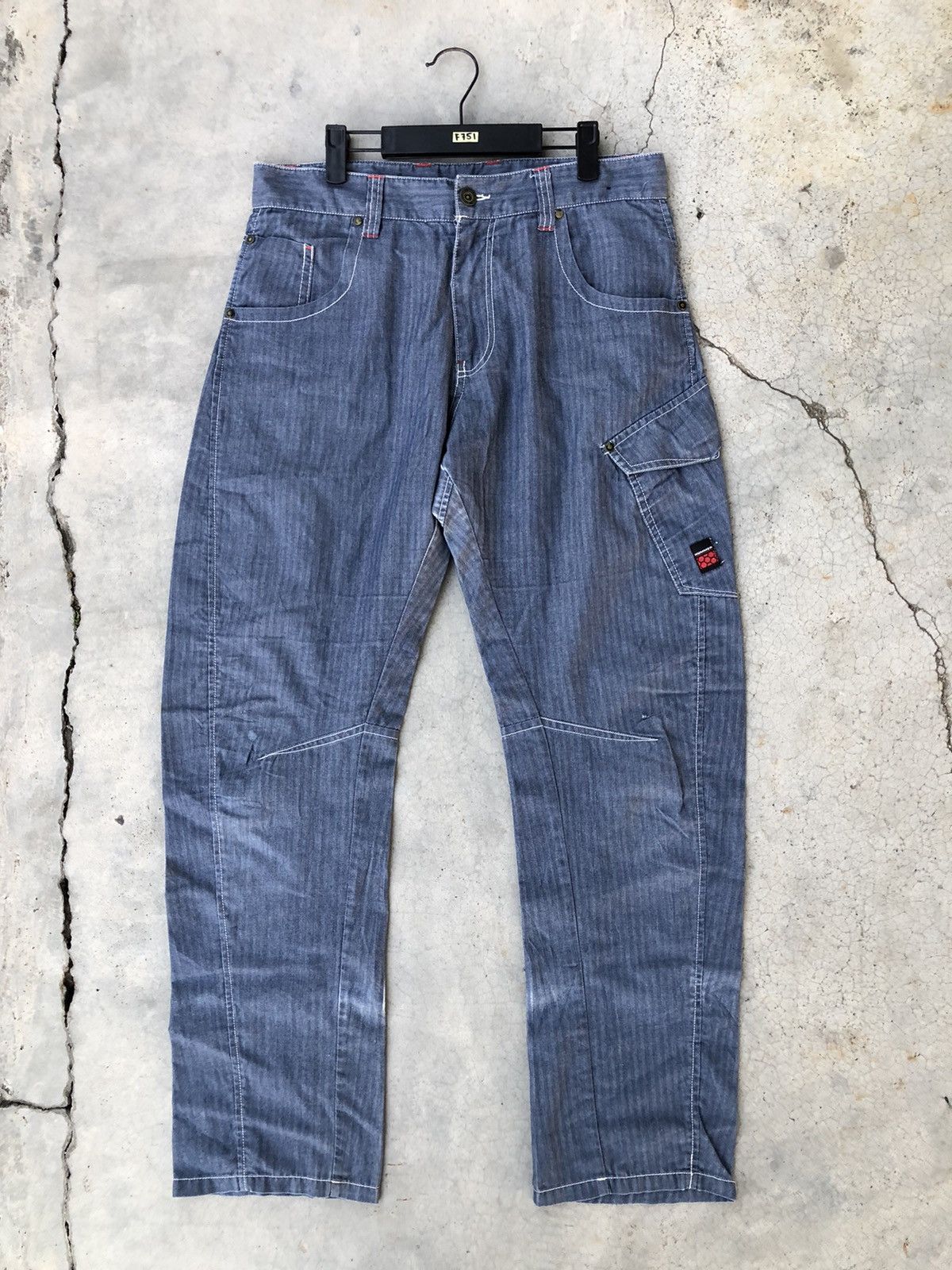 Japanese Brand Cargo Pants 8 Pocket Free Like Jeans