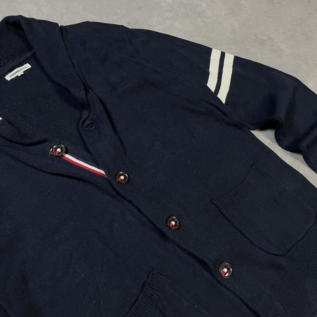 semanticdesign 2000s SemanticDesign Archive Knit Cardigan Thom Browne Style Size US L / EU 52-54 / 3 - 4 Thumbnail