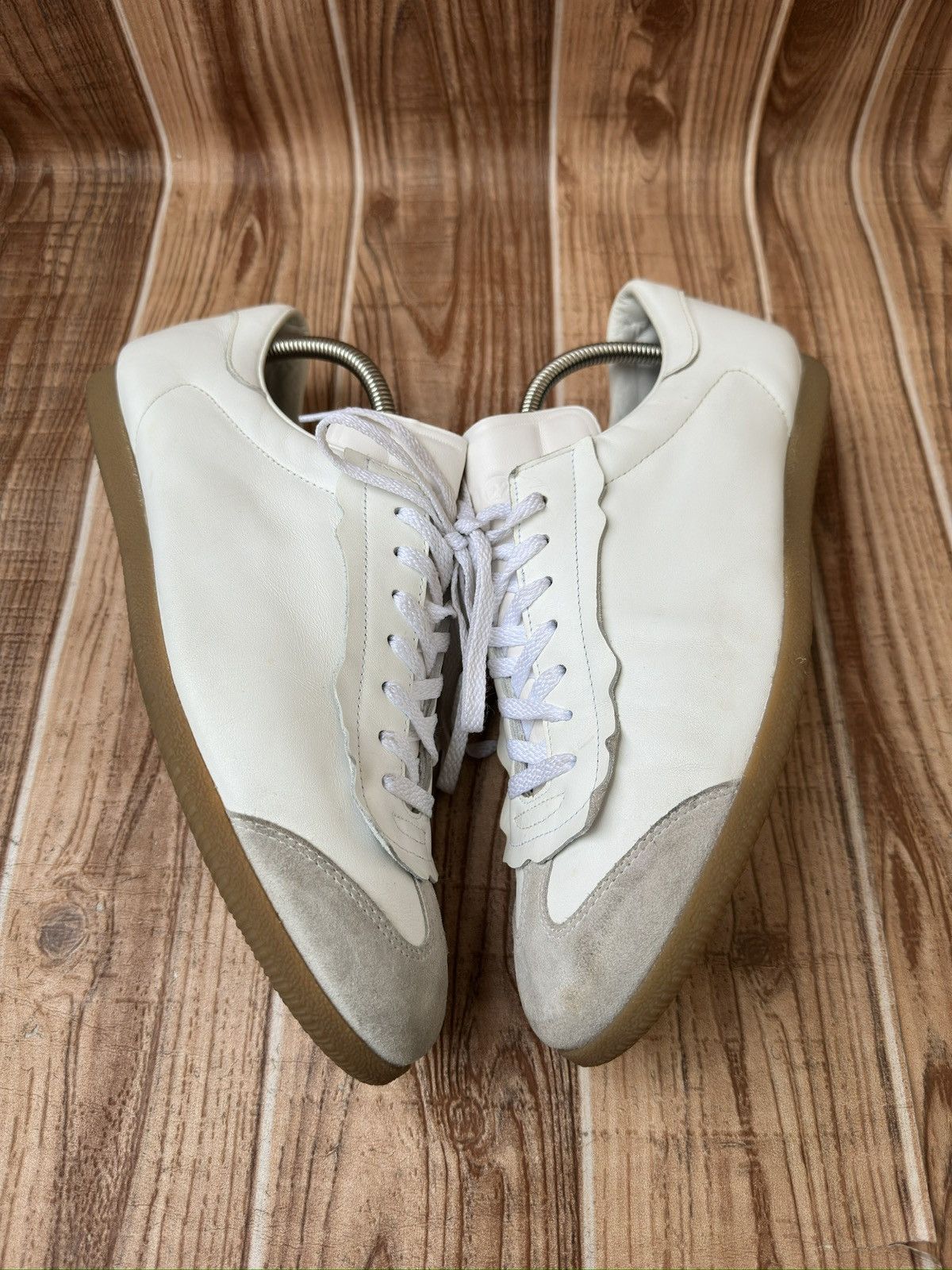 Maison Margiela Maison Margiela Feather Light Leather Lowtop Sneaker Size US 12 / EU 45 - 4 Thumbnail