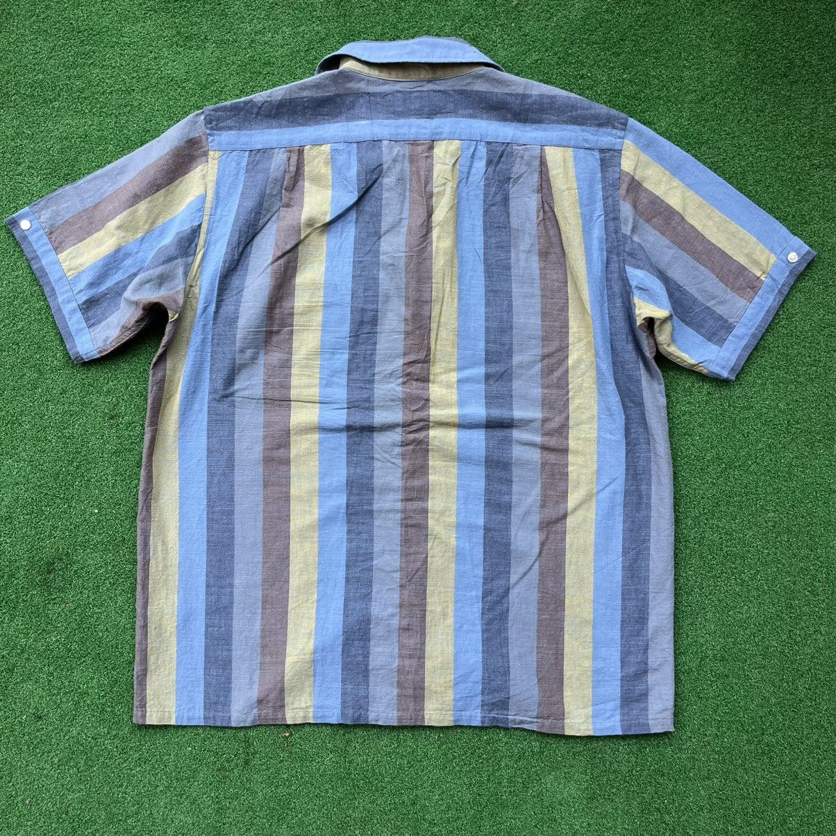 Beams Plus Beams Plus Short Sleeve Italian Collar Stripe Shirt Size US M / EU 48-50 / 2 - 4 Thumbnail