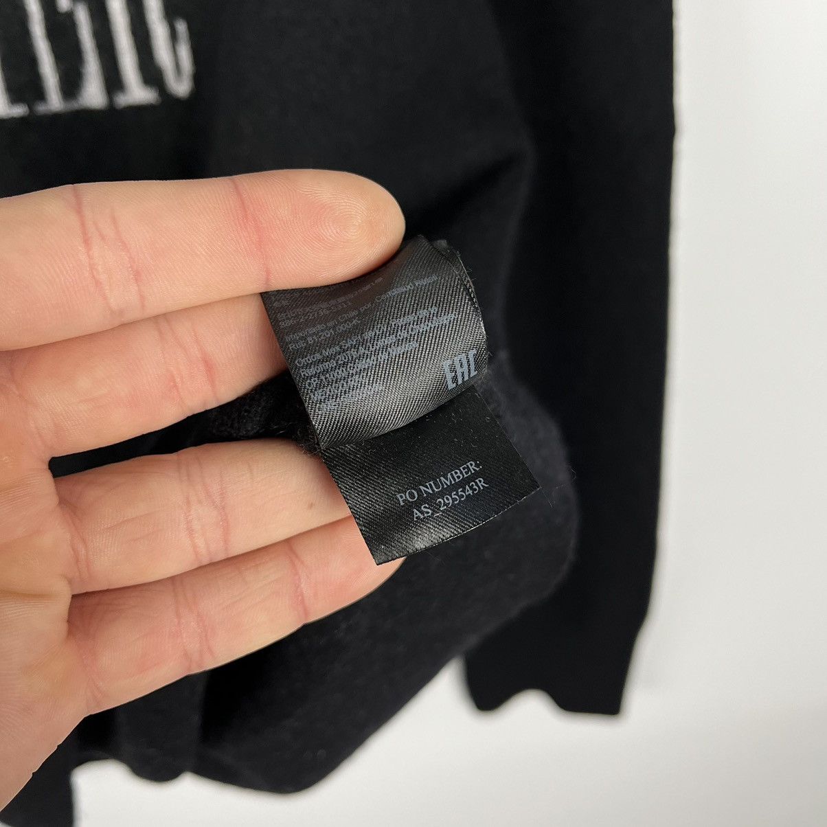 Allsaints Designer Allsaints together wool big logo sweater Size US L / EU 52-54 / 3 - 9 Thumbnail