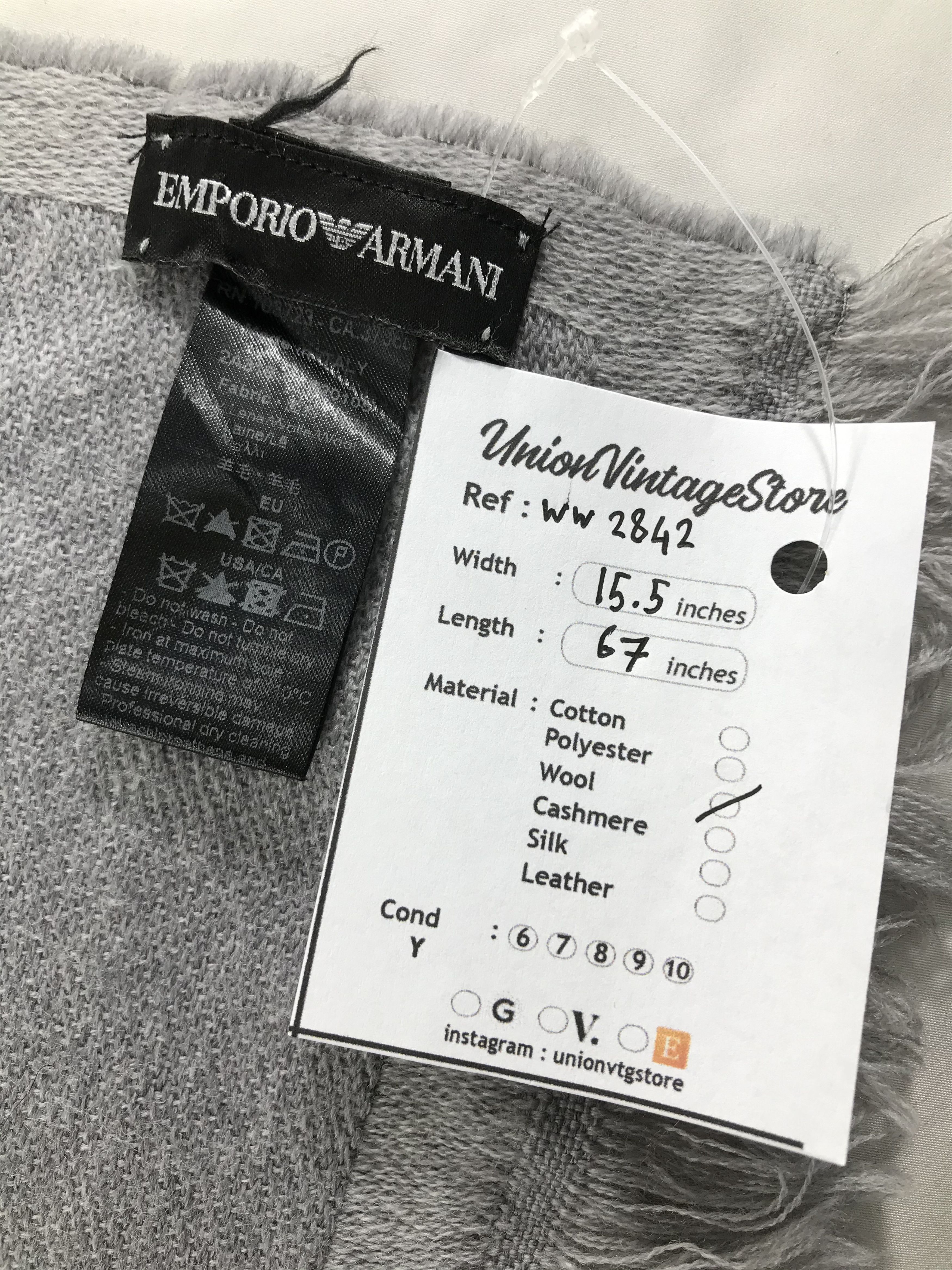 Emporio Armani Emporio Armani Scarf / Muffler / Neckwear - WW2842 Size ONE SIZE - 4 Thumbnail