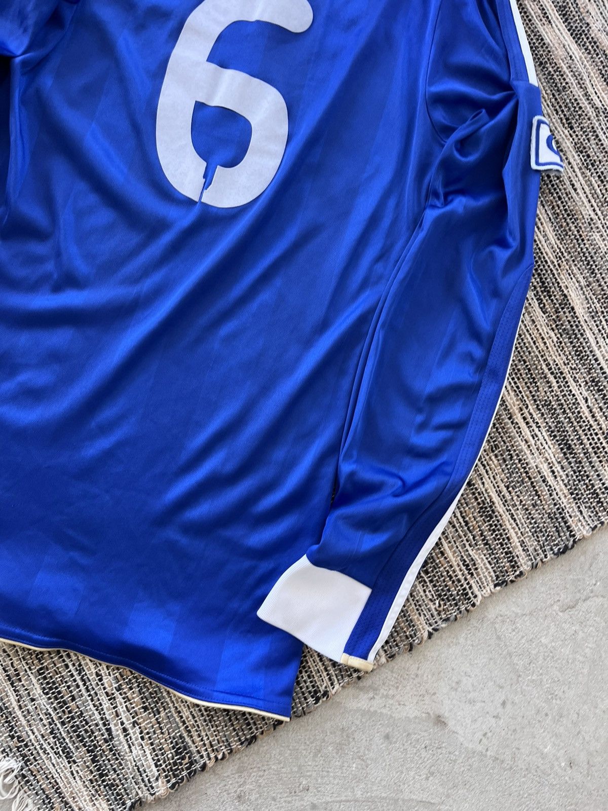 Adidas Vintage Adidas Dynamo Kyiv LongSleeve Jersey Blue 6 Football Size US S / EU 44-46 / 1 - 15 Thumbnail