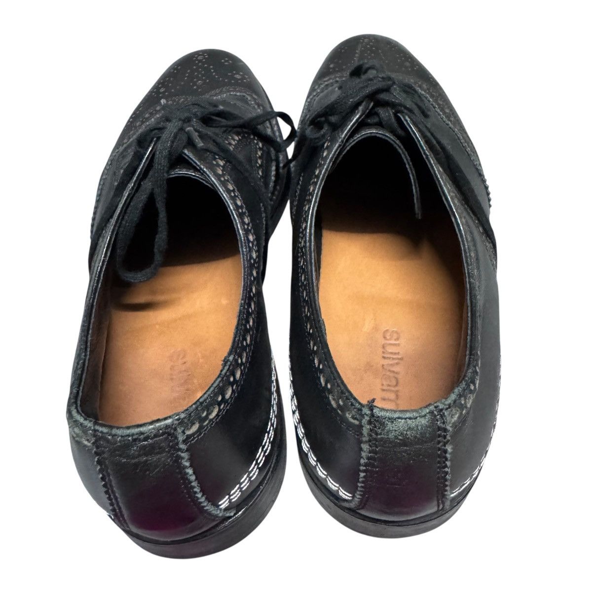 Sulvam Sulvam Brogue Wingtip Leather Shoes Size US 9 / EU 42 - 7 Thumbnail
