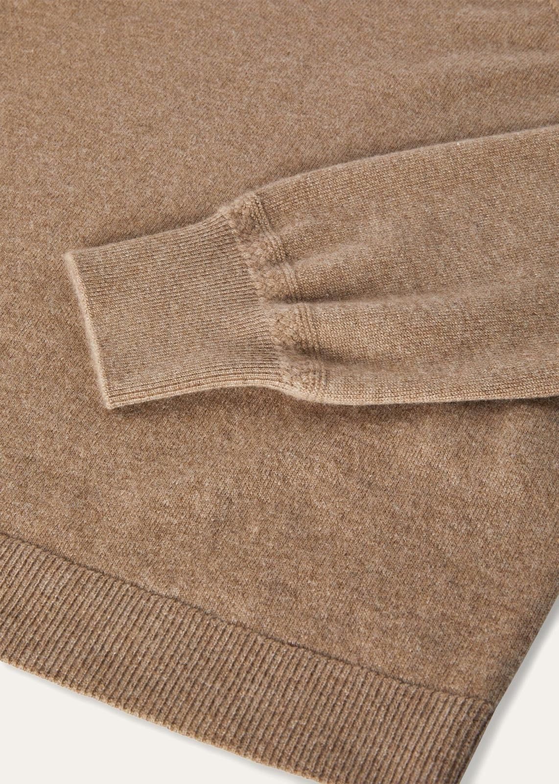 Loro Piana o1srvl11e1125 FAN1849 Cocooning Wideneck Sweater in Brown Size M / US 6-8 / IT 42-44 - 5 Thumbnail