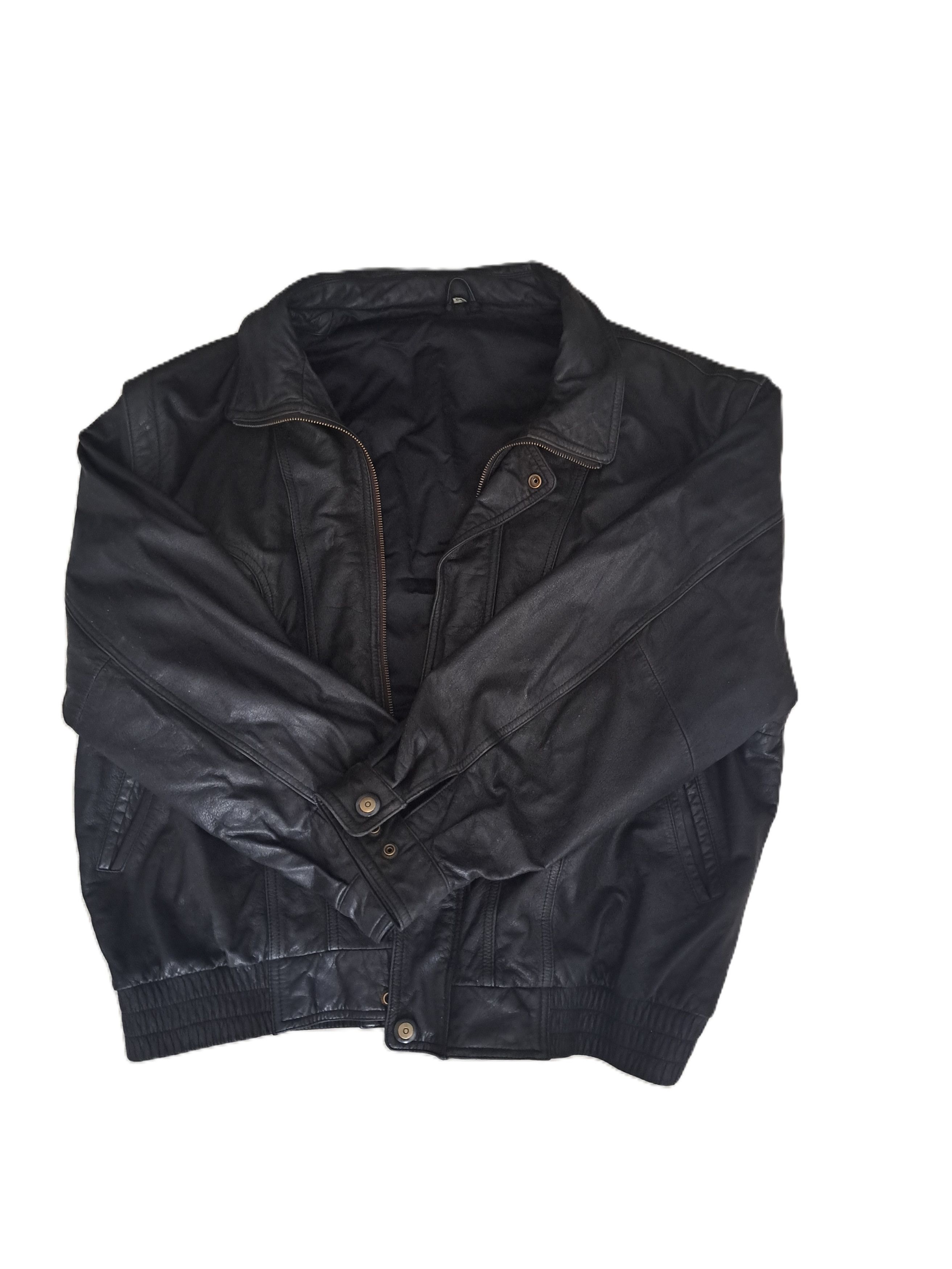 Other Leather Bomberjacket with Oversize fit Size US XL / EU 56 / 4 - 2 Thumbnail