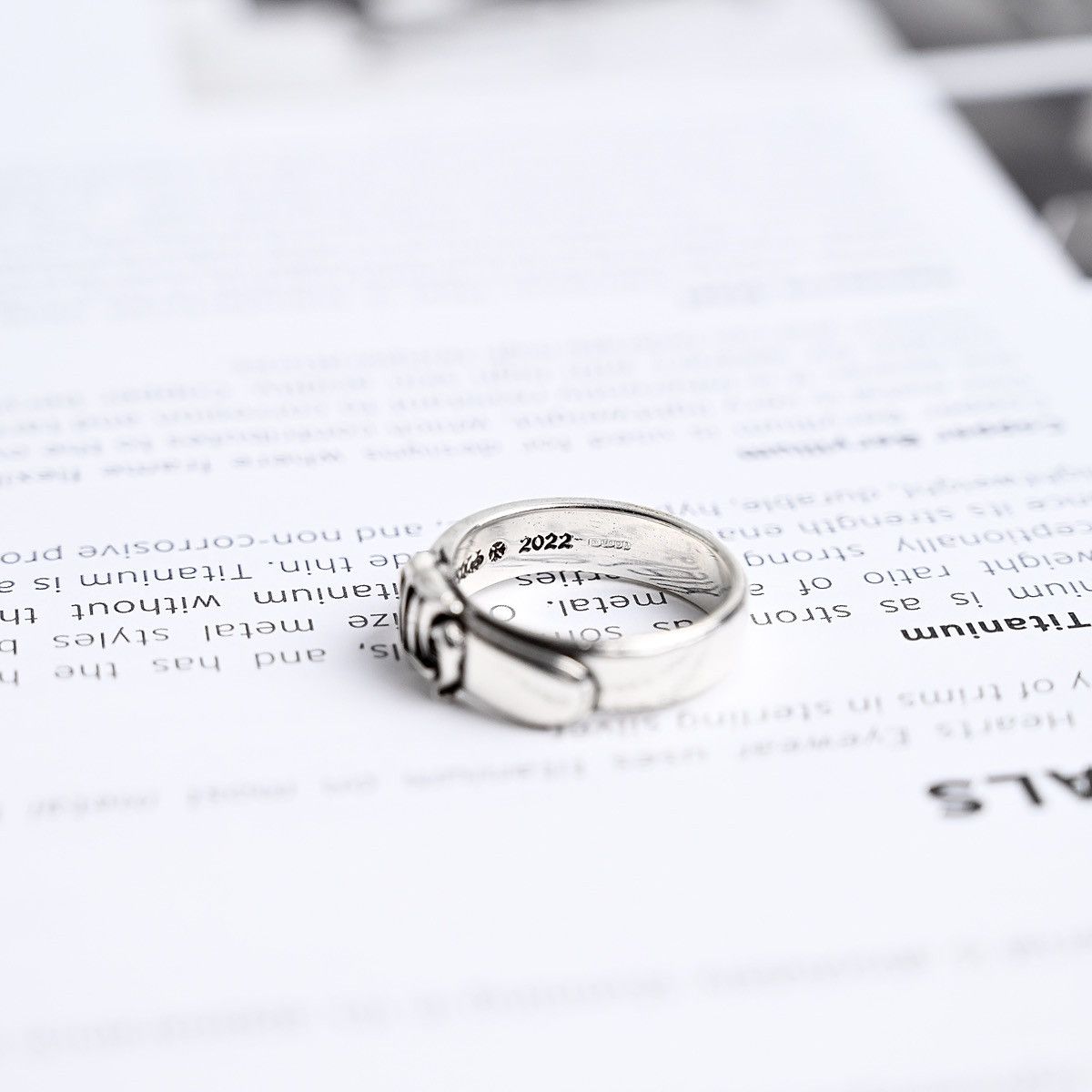 Chrome Hearts CHROME HEARTS BELTED GNSLNGR RING SILVER Size ONE SIZE - 2 Thumbnail