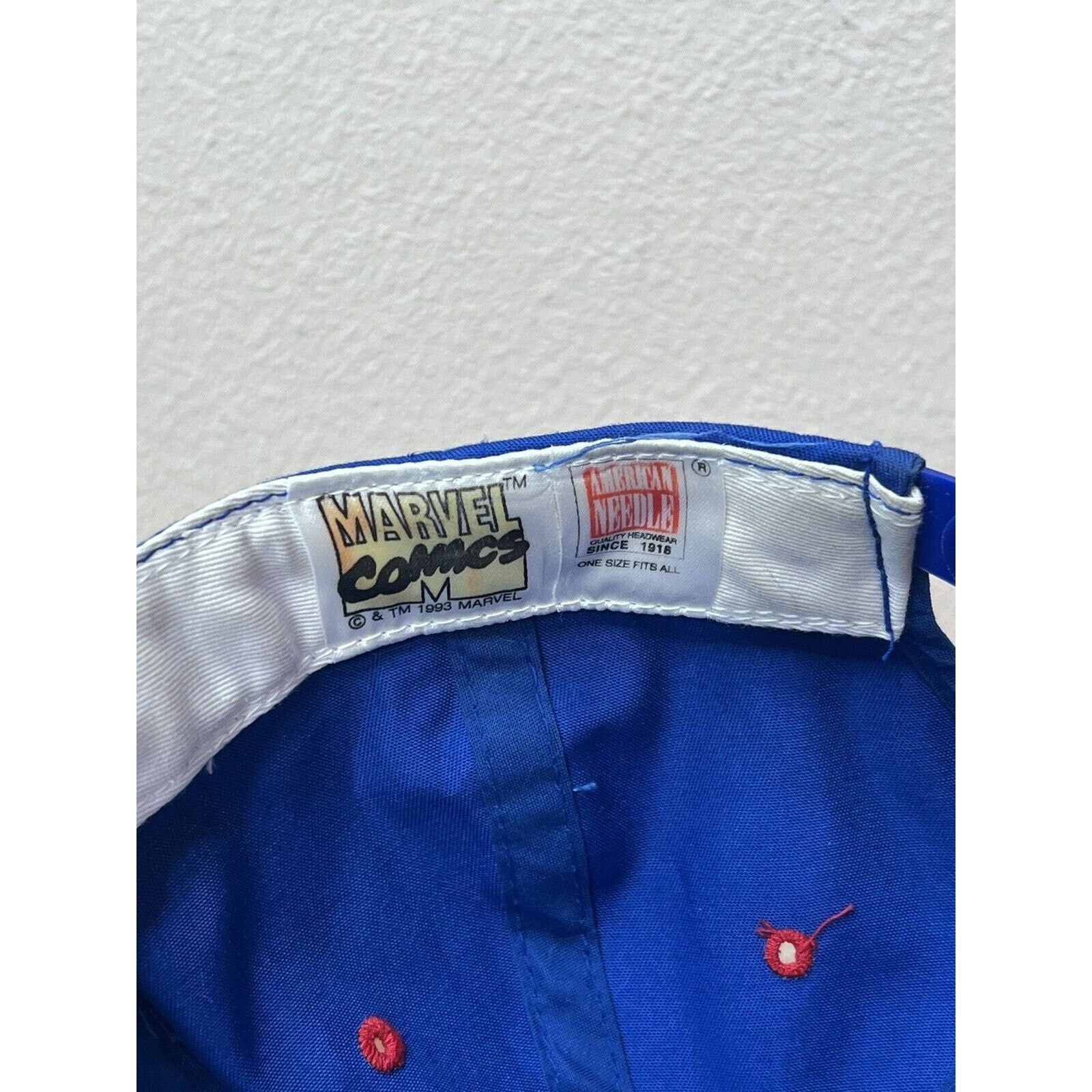 American Needle 1993 SpiderMan Hat Marvel Blockhead American Needle SnapBack Size ONE SIZE - 4 Thumbnail