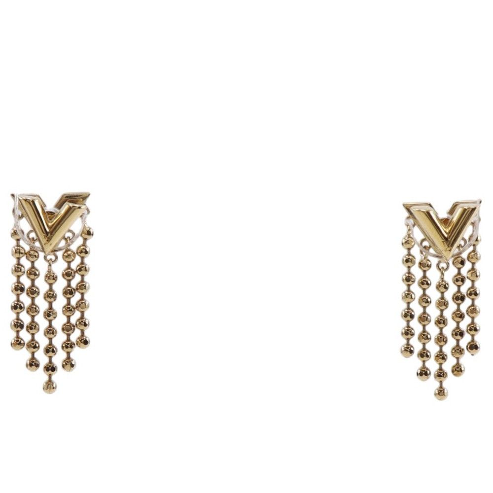 Louis Vuitton Louis Vuitton Louis Vuitton Essential V Skin Earrings Metal Earrings M00634 DUTY FREE for USA Size ONE SIZE - 1 Thumbnail