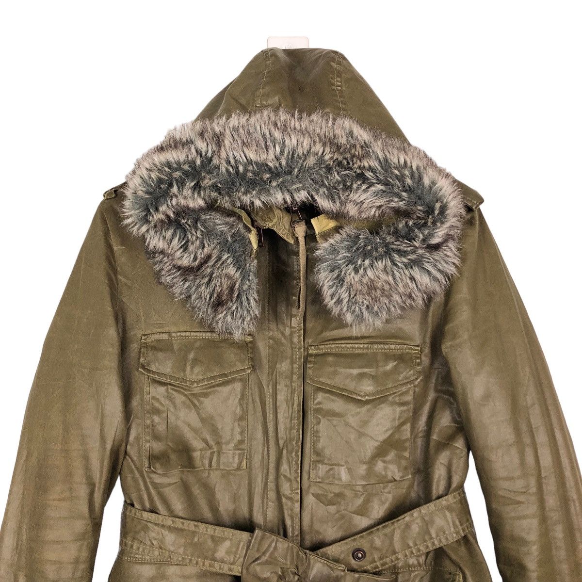 Diesel 🔥Vintage Biker Jacket Robed Diesel Mink Fur Hoodie Size US M / EU 48-50 / 2 - 3 Thumbnail