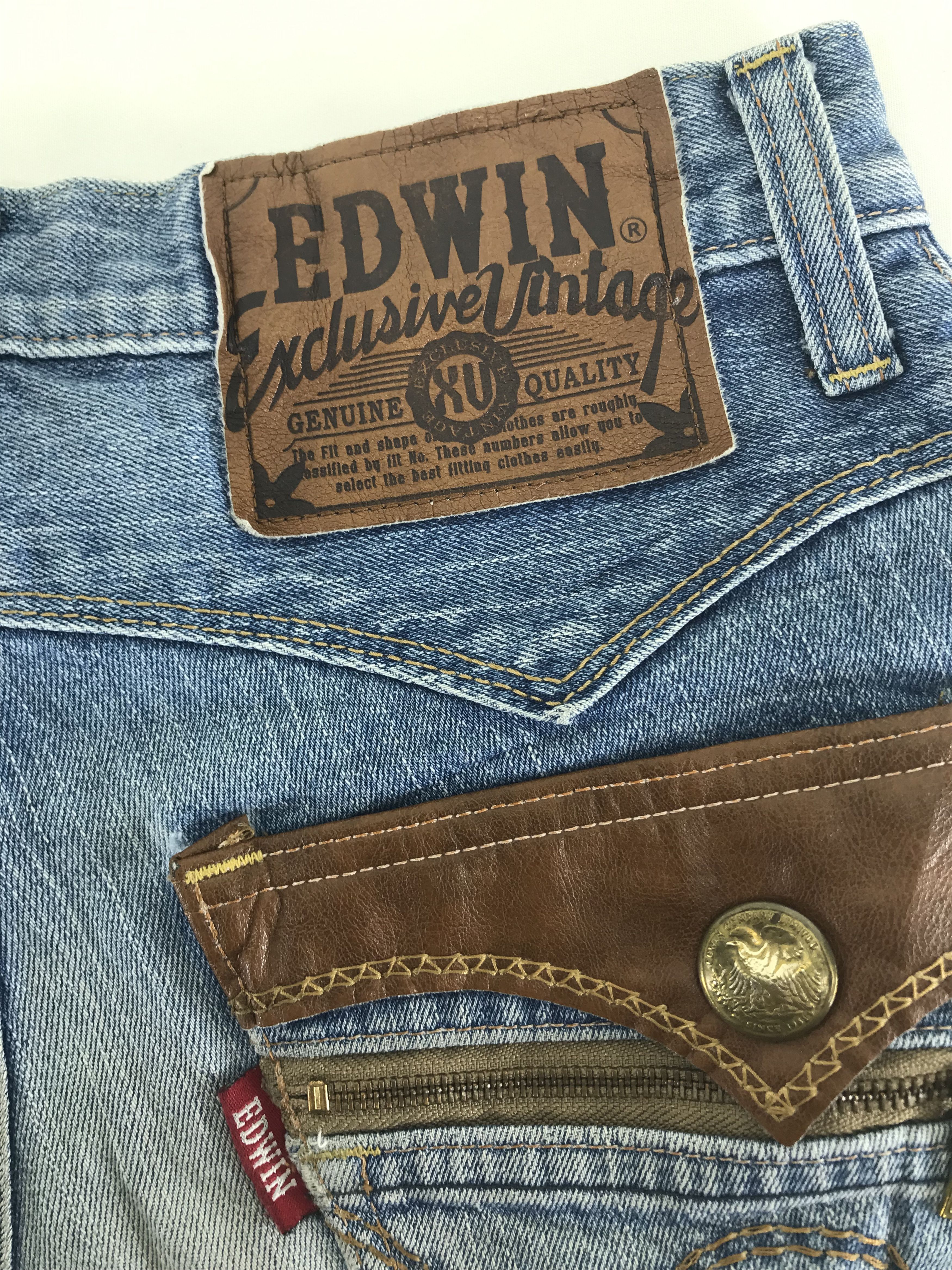 Edwin Vintage Edwin 404 Faded Blue Jeans Size US 28 / EU 44 - 11 Thumbnail