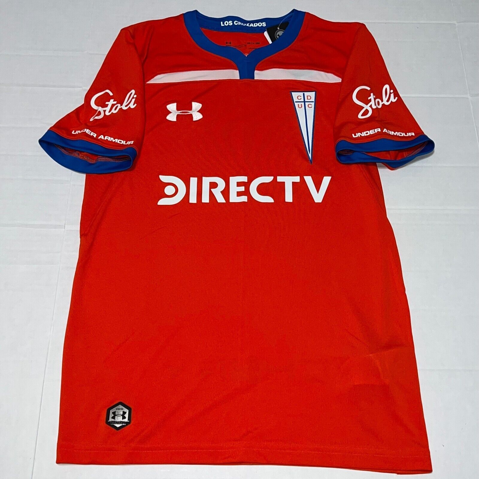 Under Armour Mens Under Armour Club Deportivo Catolica Chile Jersey Small Size US S / EU 44-46 / 1 - 1 Thumbnail
