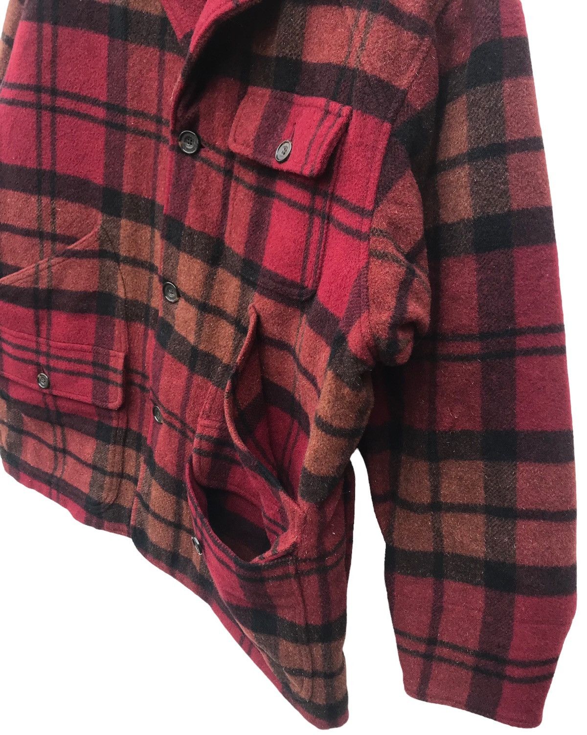 Tommy Hilfiger Vintage Tommy Hilfiger Tartan Wool Plaid Heavy Jacket Size US L / EU 52-54 / 3 - 6 Thumbnail